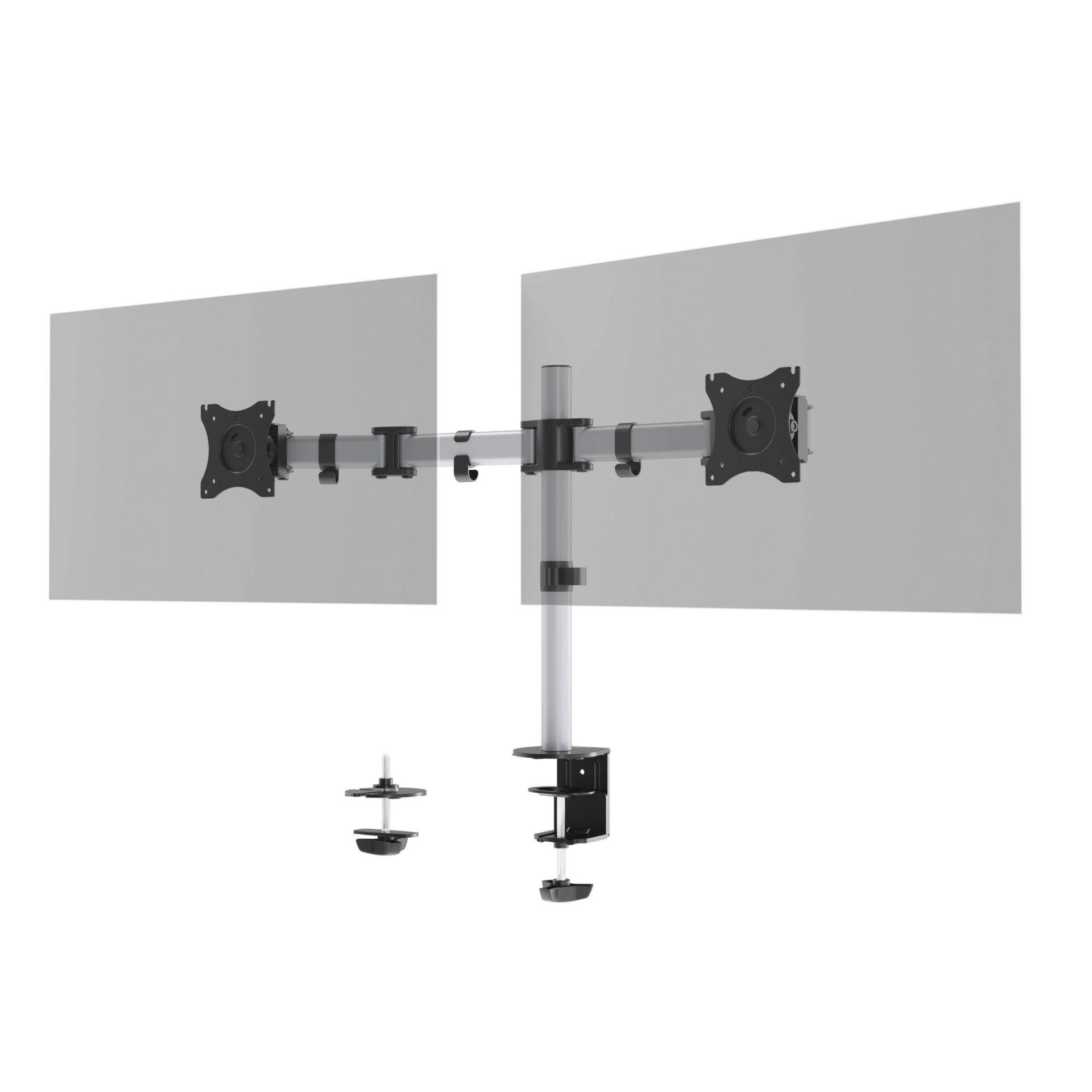 Durable Monitor Mount Select f. 2 Monitors Table Mount 509523