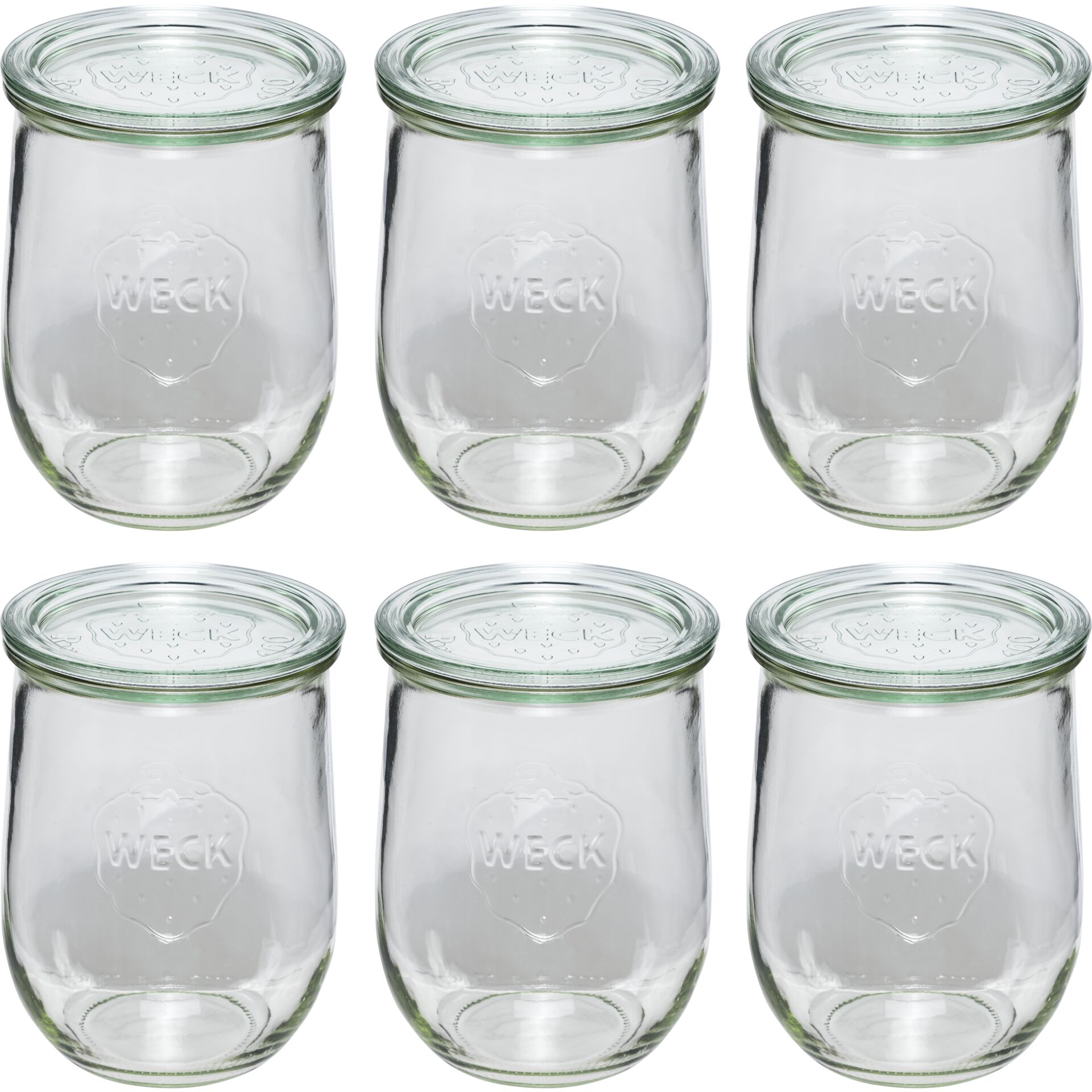 WECK Tulip Jar 1062ml Set of 6