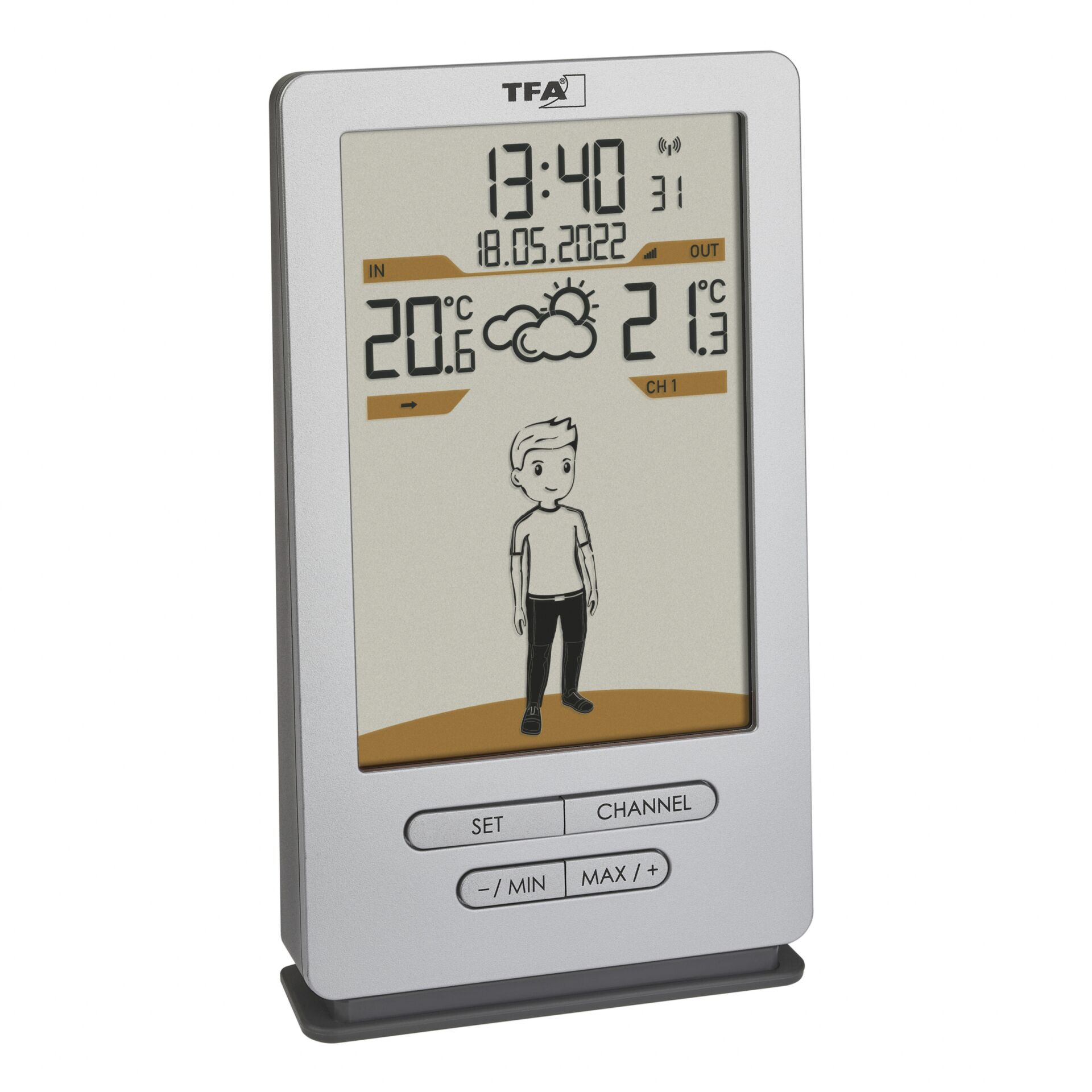 TFA 35.1166.54 WEATHER JACK Wireless Weather Station