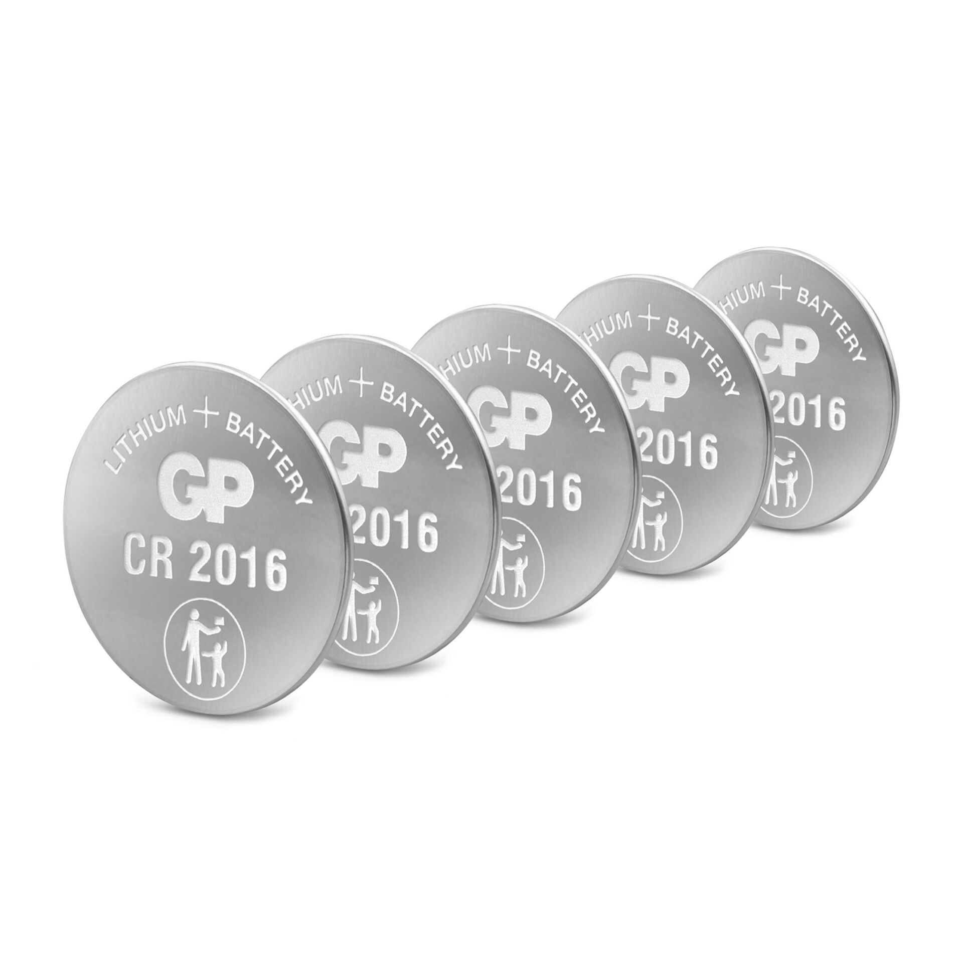 1x5 GP CR 2016 Lithium 3 Volt 0602016C5