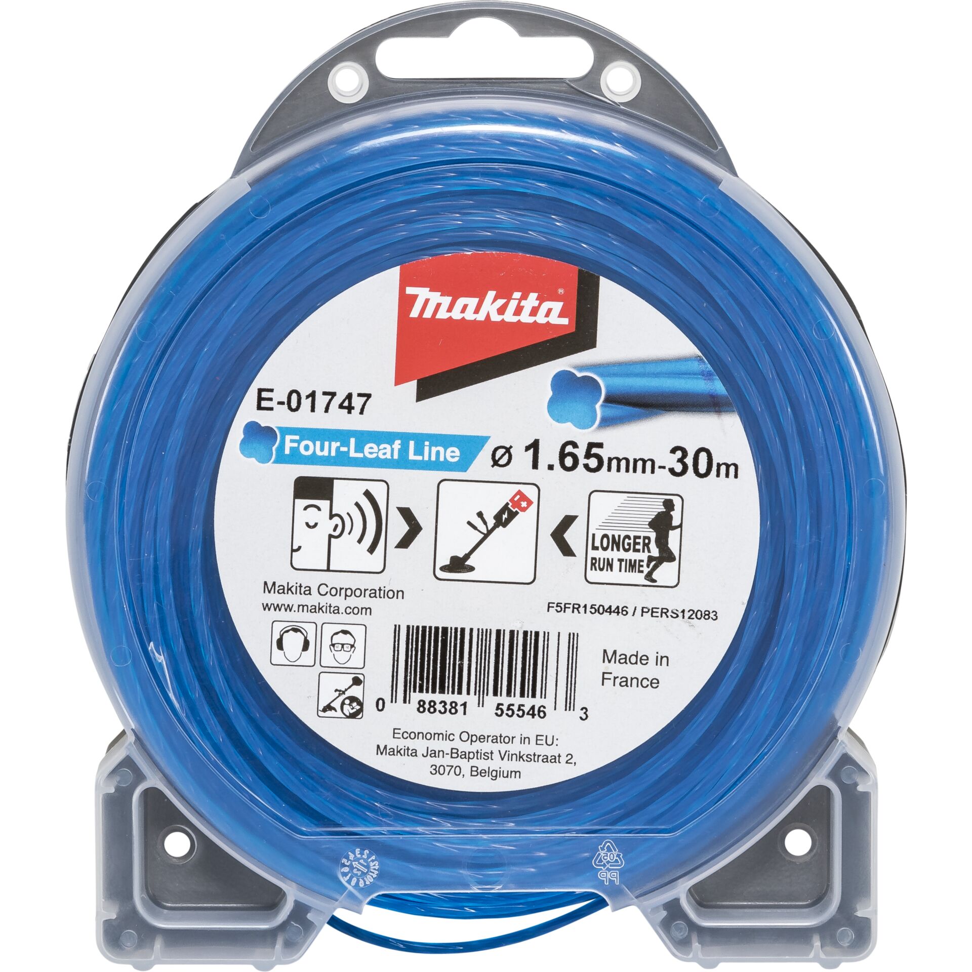 Makita E-01747 Mowing String Four Leaf 1,65mmx30m