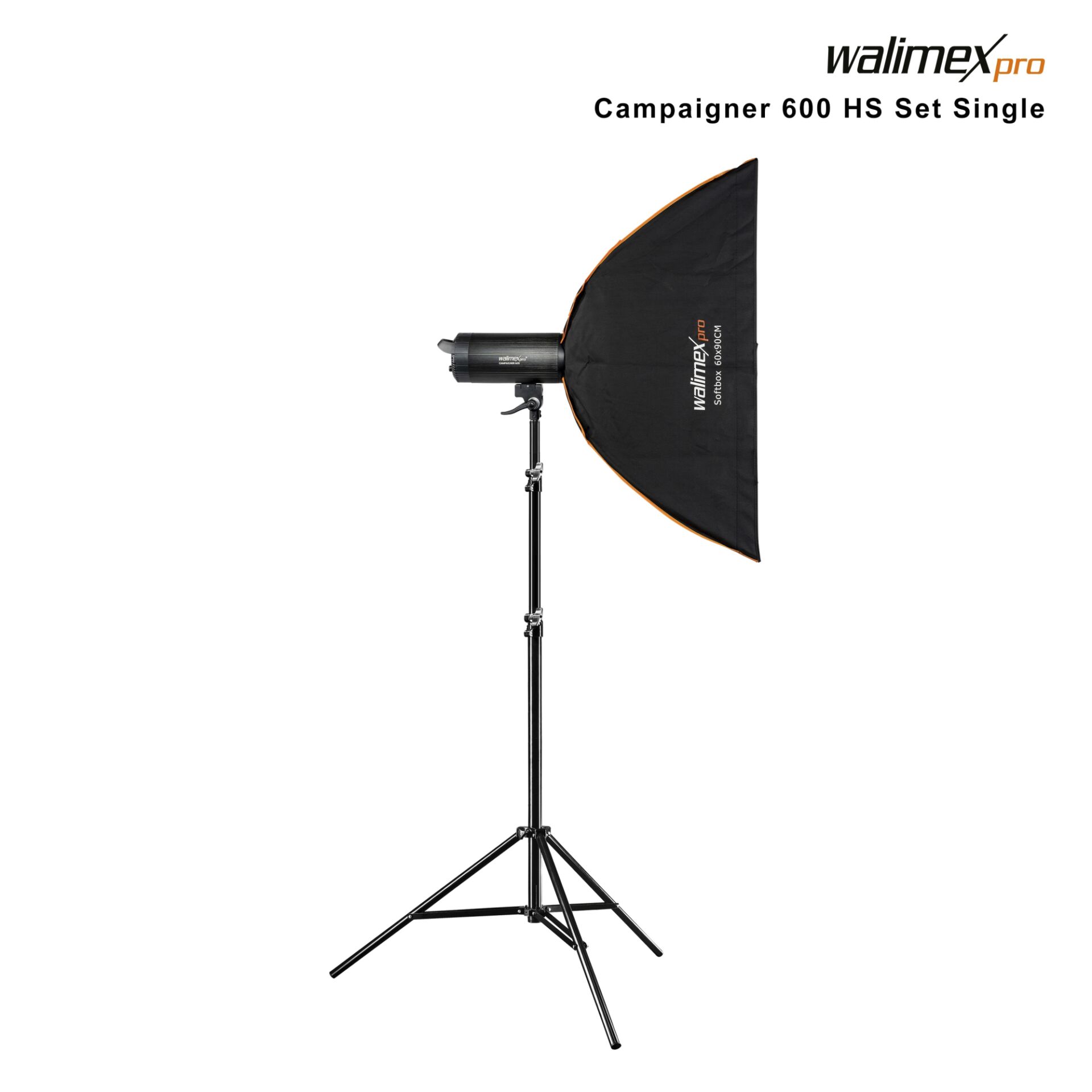 Walimex Pro Campaigner 600 HS Set Single