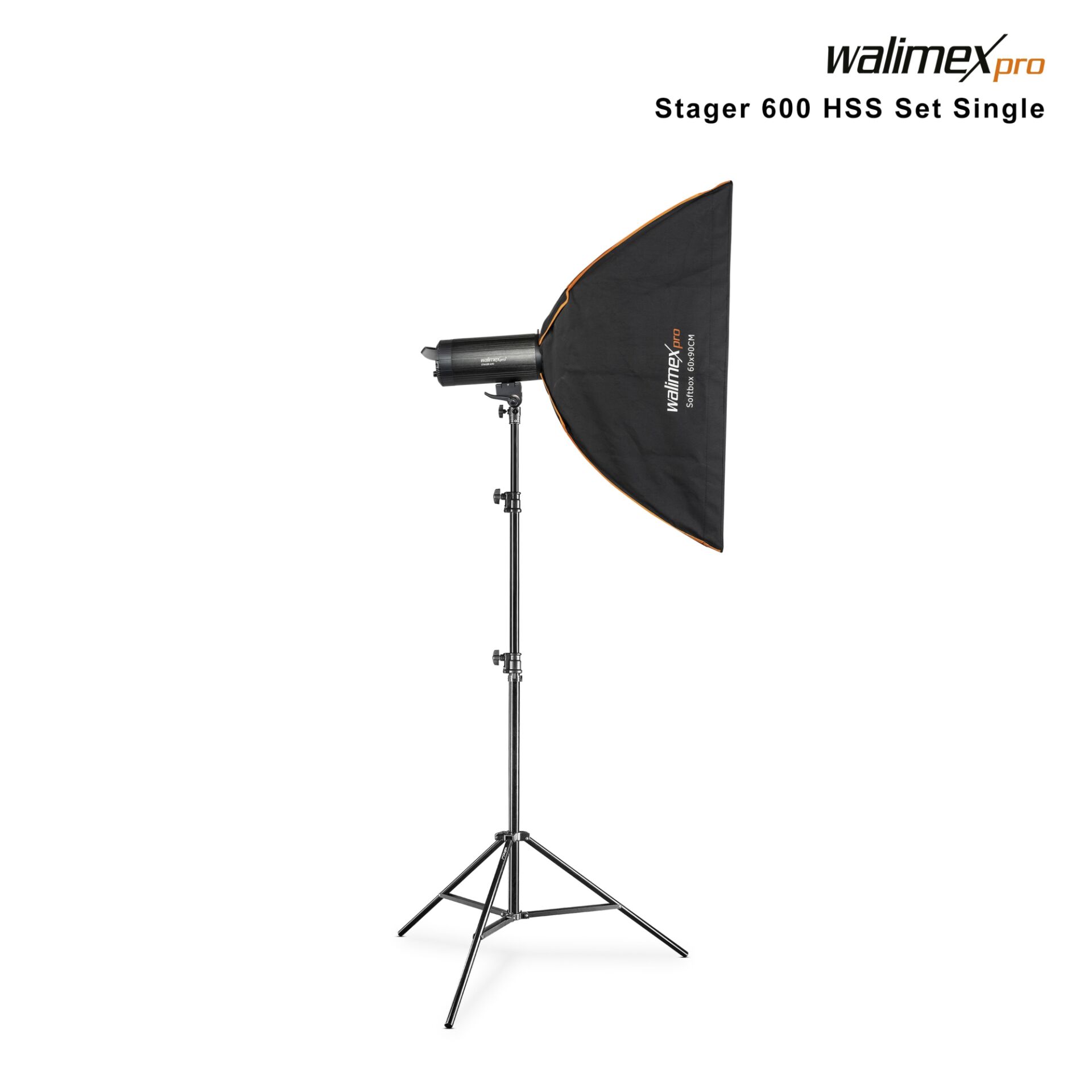 walimex pro Stager 600 HSS Set Single