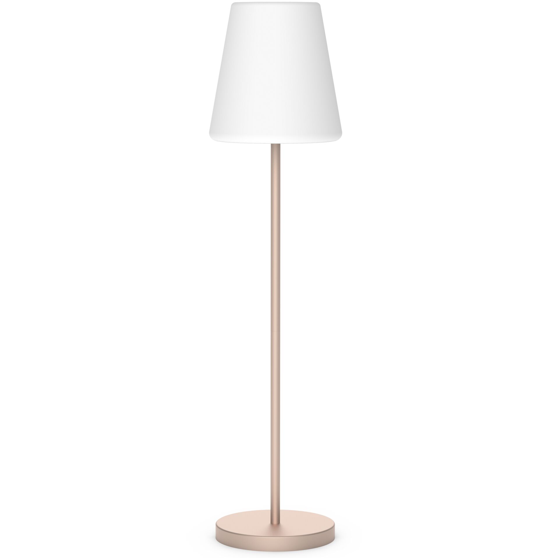 New Garden Lola Slim 180 LED Floor Lamp Rose Gold