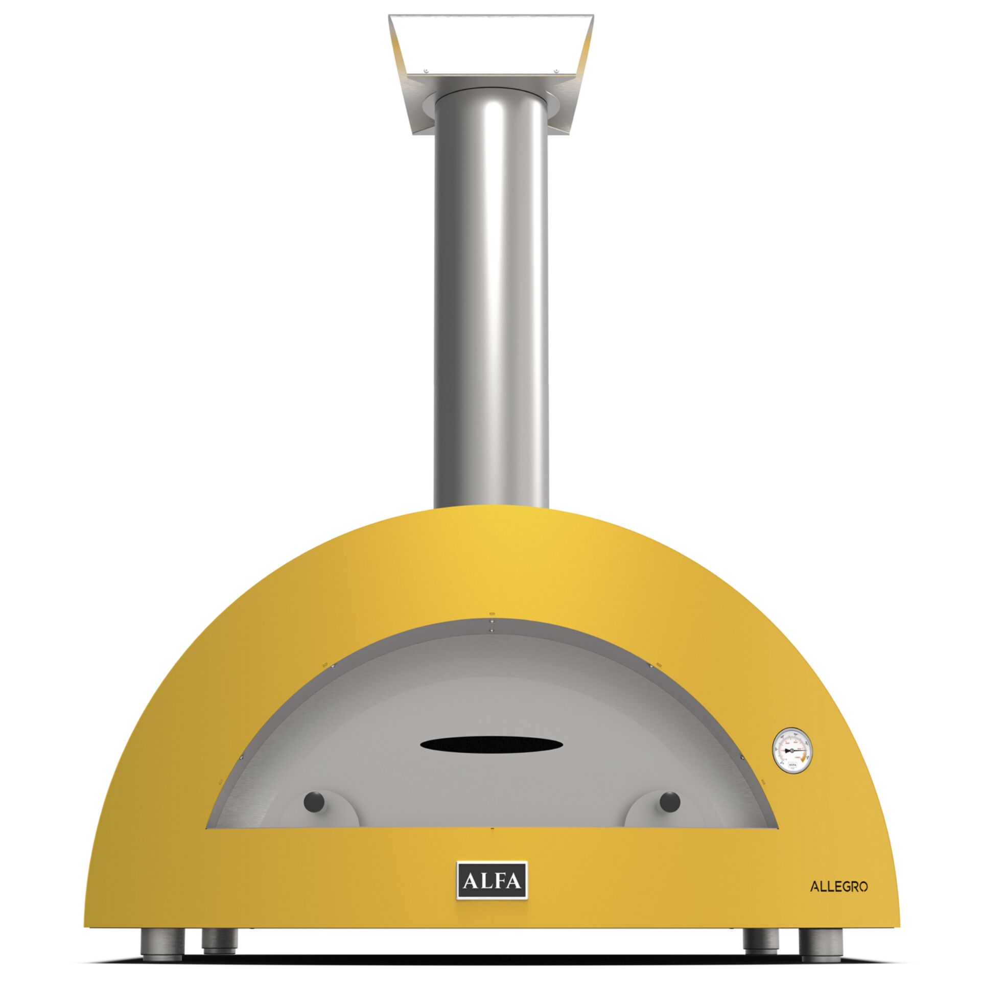 Alfa Forni Moderno 5 Pizze Wood Yellow
