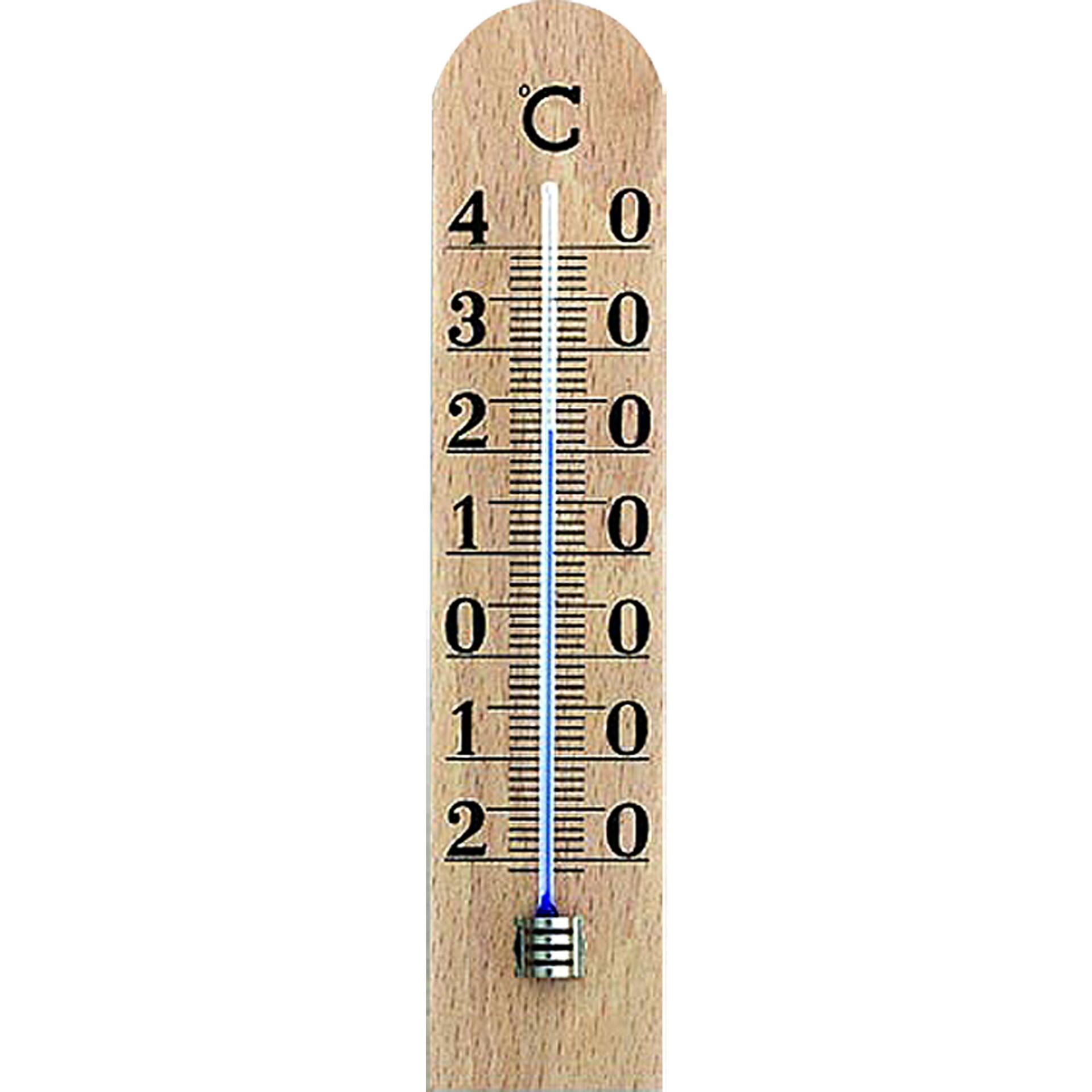 TFA 12.1005 Analogue indoor thermometer made of beech