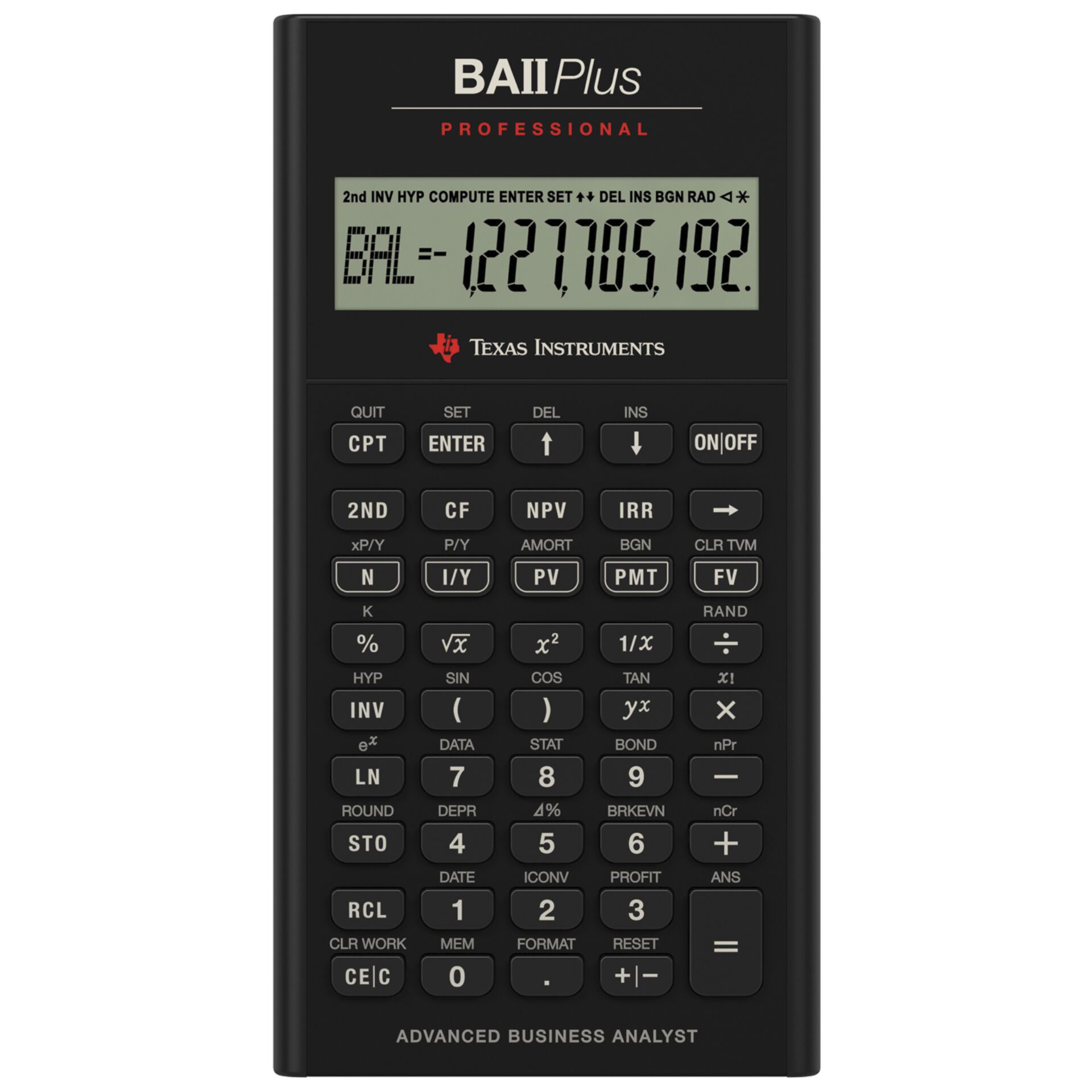 Texas Instruments BA II Plus Professional