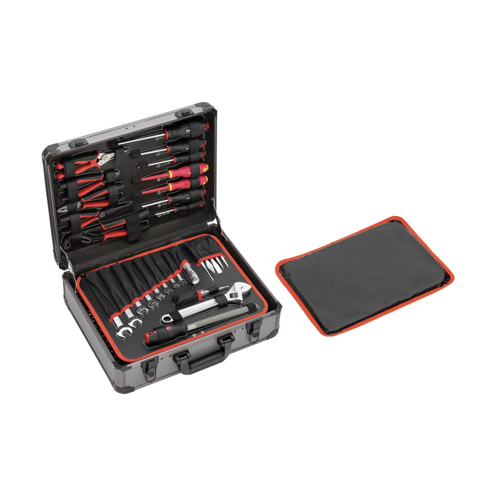 GEDORE red Tool Set ALLROUND Aluminium Case 138-pieces