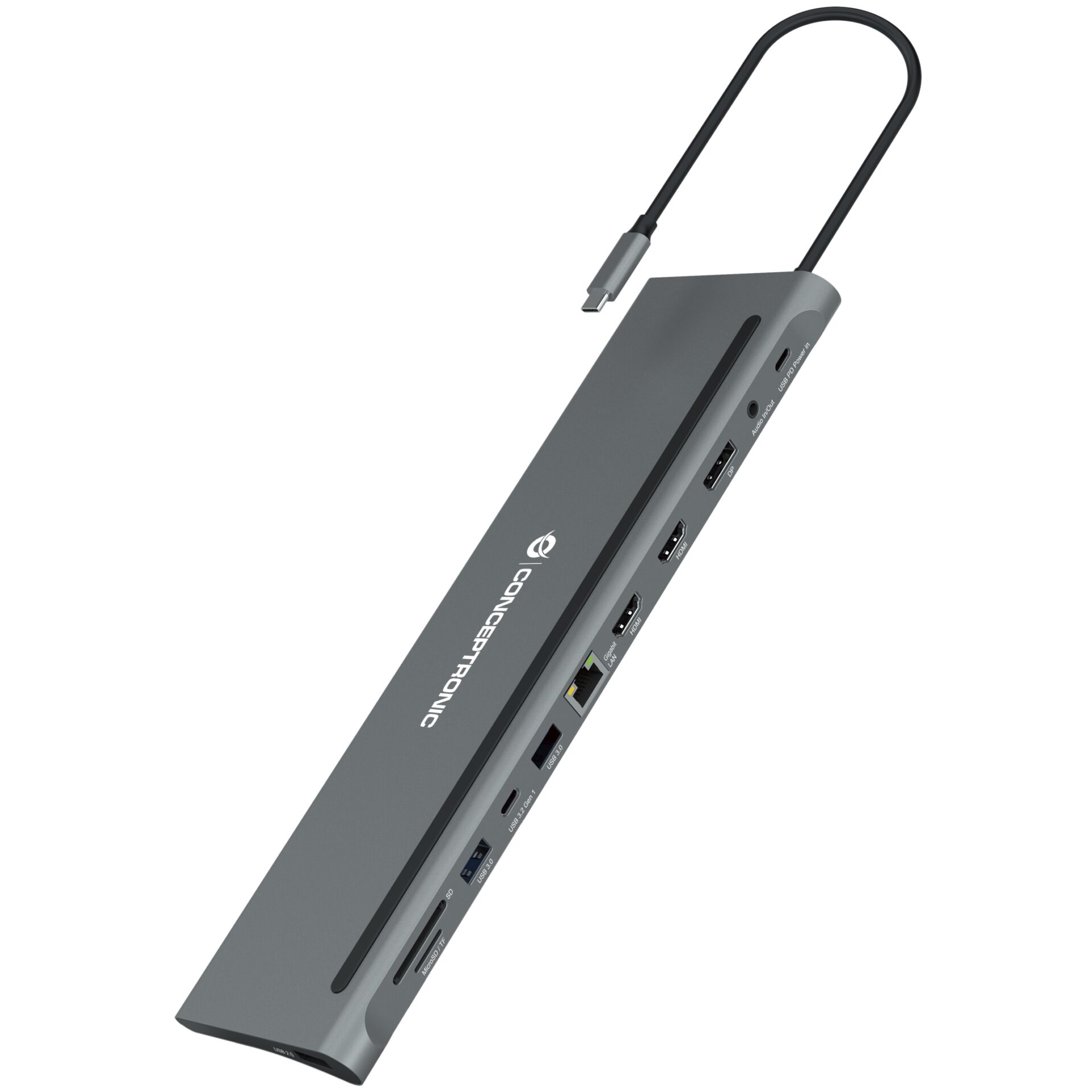 Conceptronic DONN17G 12-in-1 Docking Station