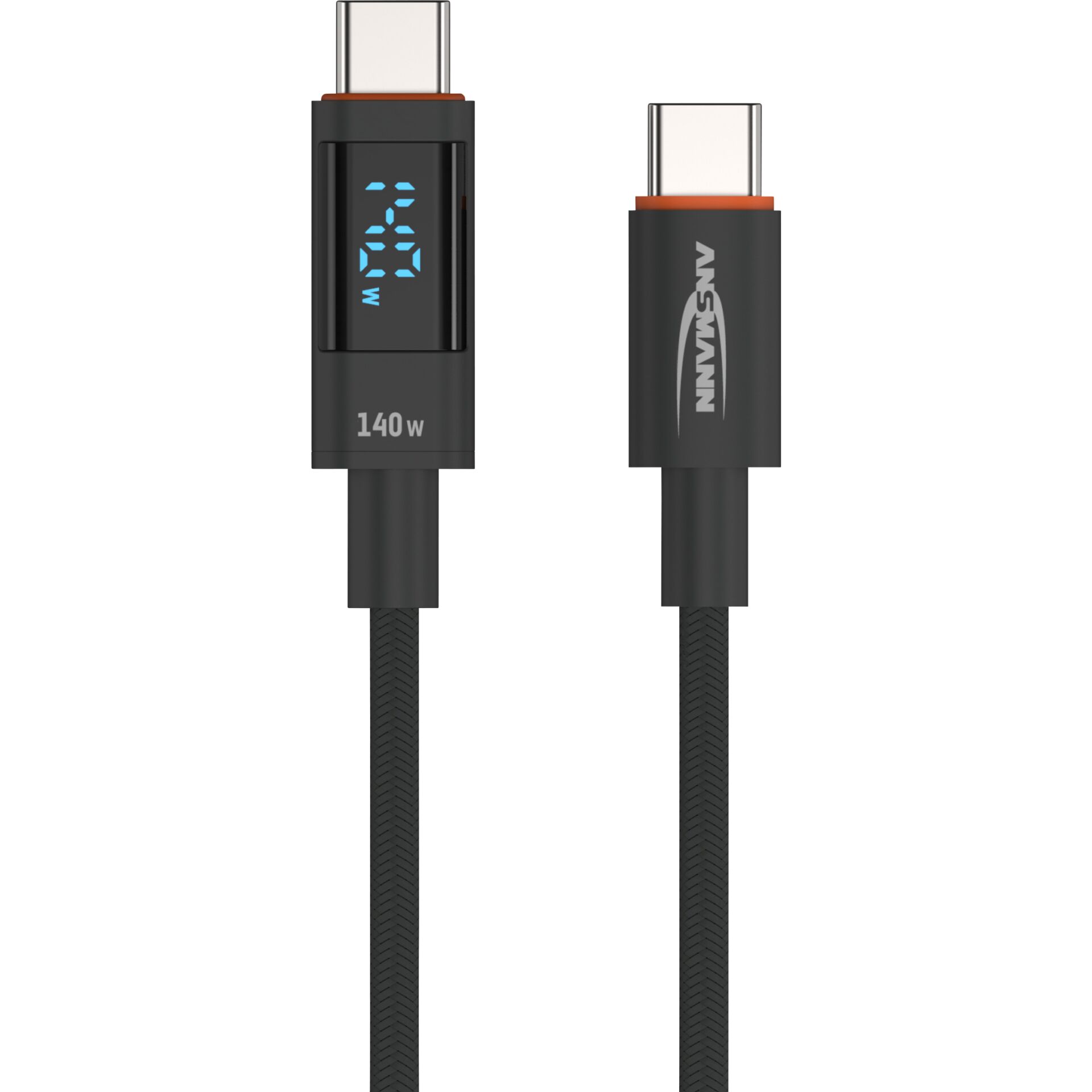 Ansmann USB-C/USB-C Cable 120cm > 140 Watt Power Del. 1700-0176