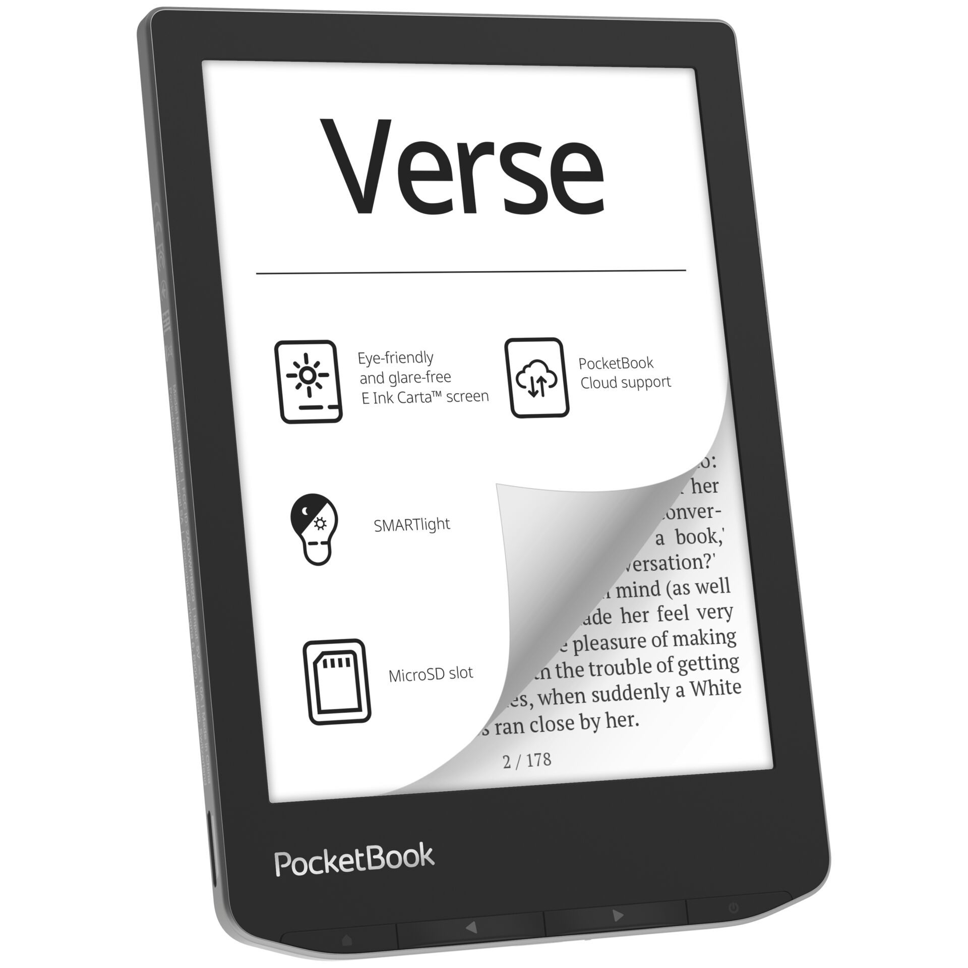 PocketBook Verse Mist Grey