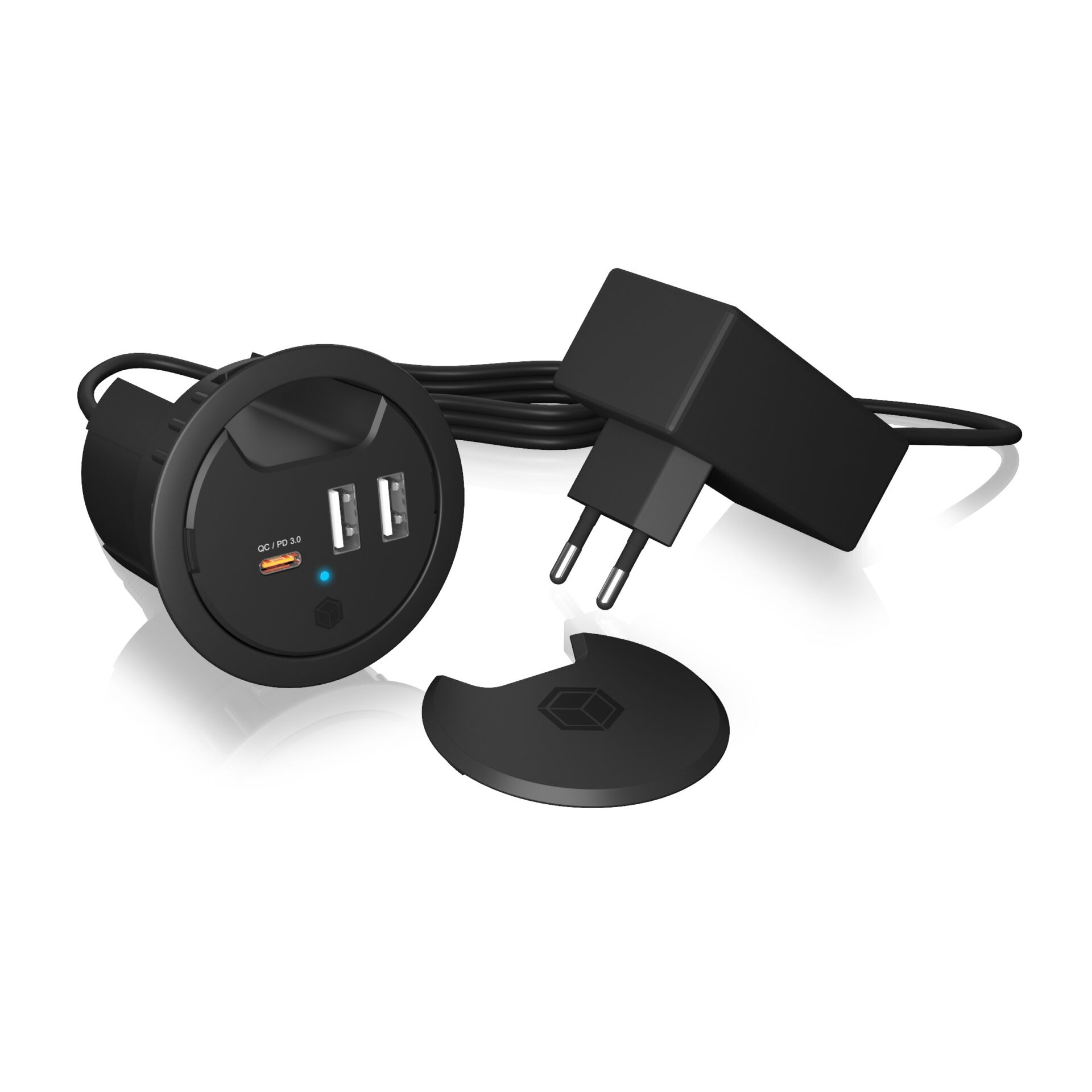 ICY BOX IB-HUB1407 USB Desk Charger