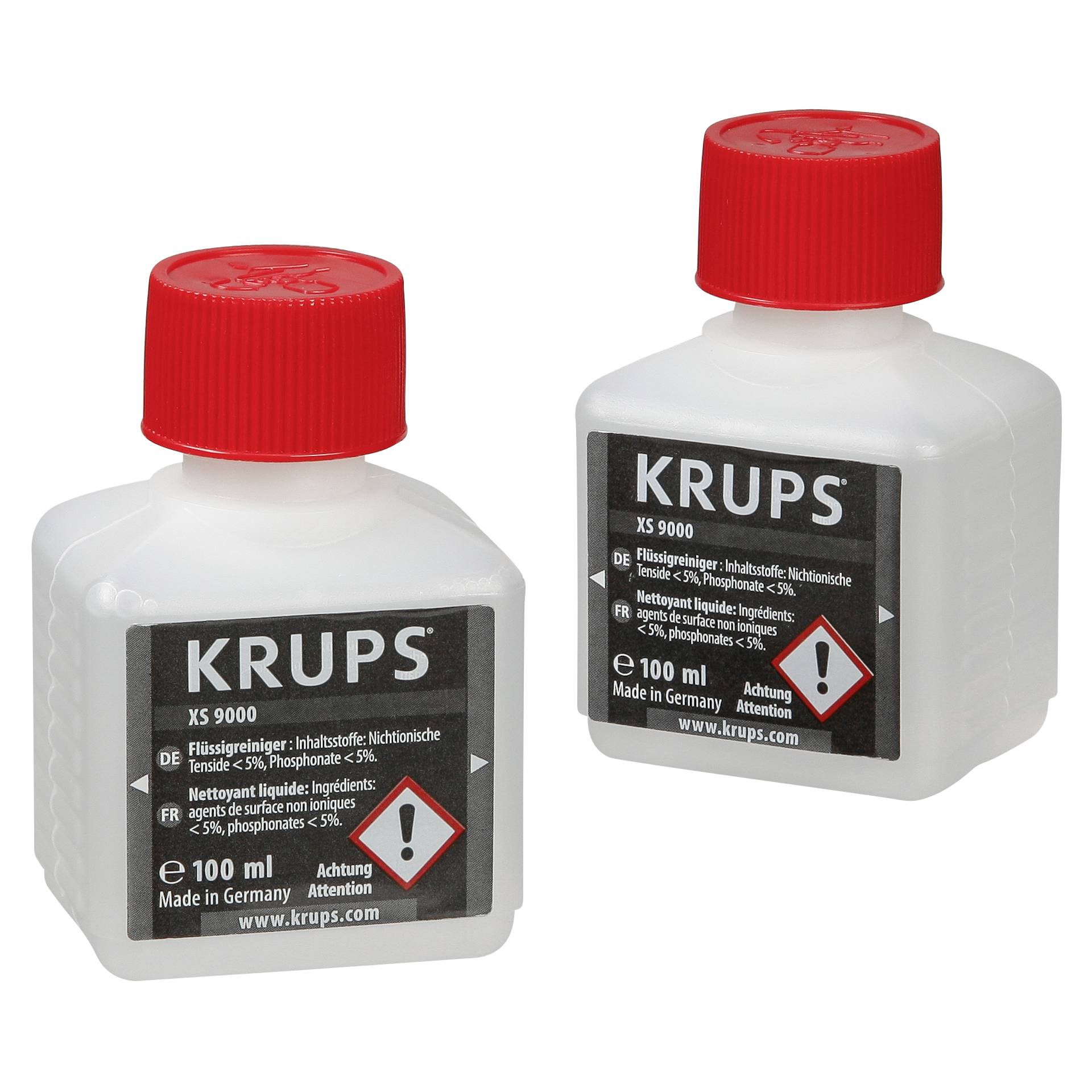 Krups XS 9000 Liquid Cleaner 2x