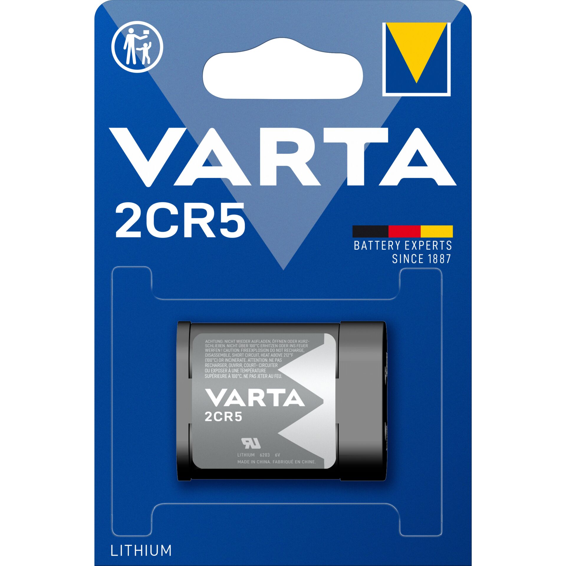 100x1 Varta Photo 2 CR 5 PU master box