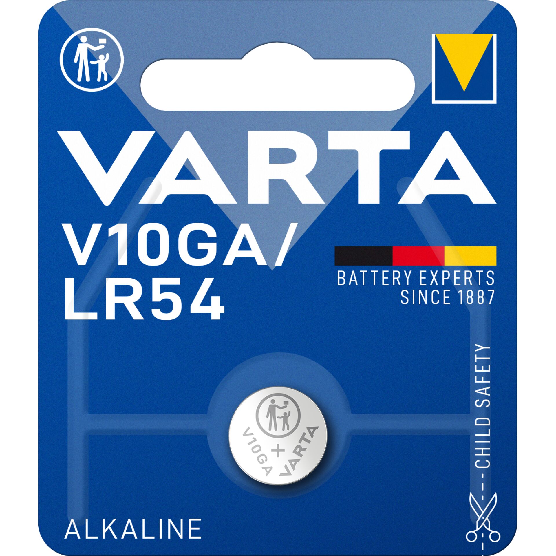 100x1 Varta electronic V 10 GA PU master box