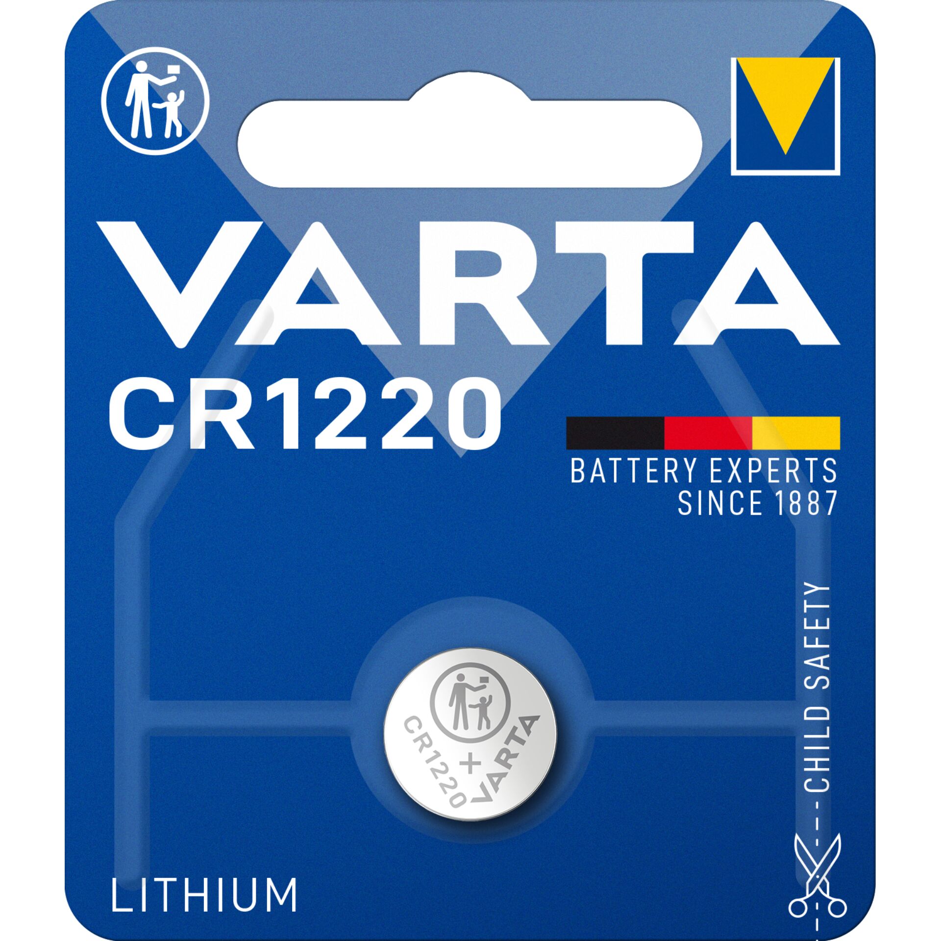 100x1 Varta electronic CR 1220 PU master box