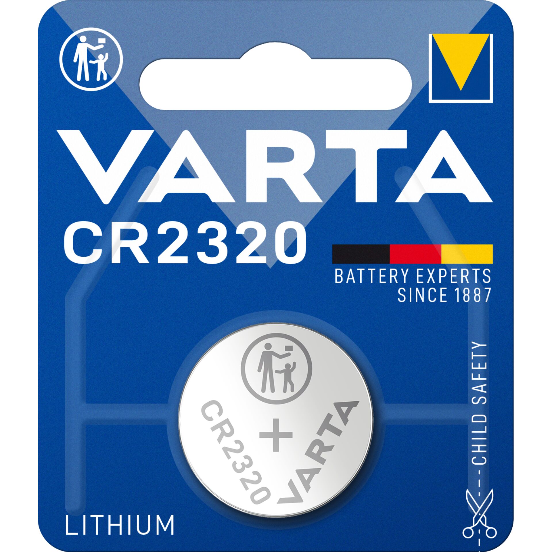 10x1 Varta electronic CR 2320 PU inner box