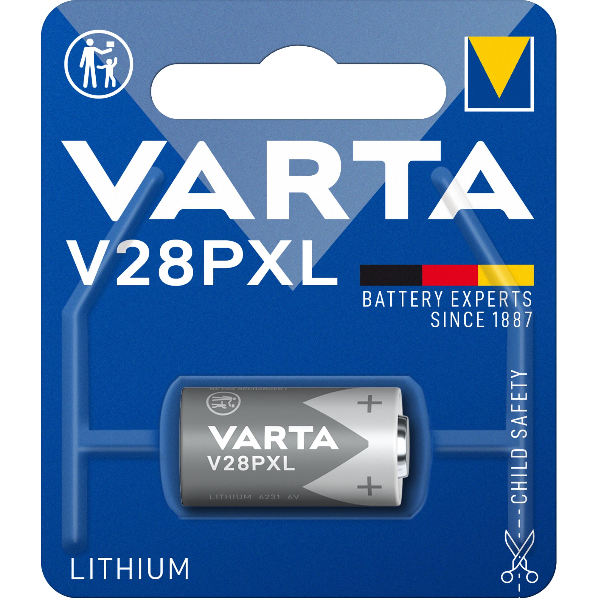 10x1 Varta Photo V 28 PXL PU inner box