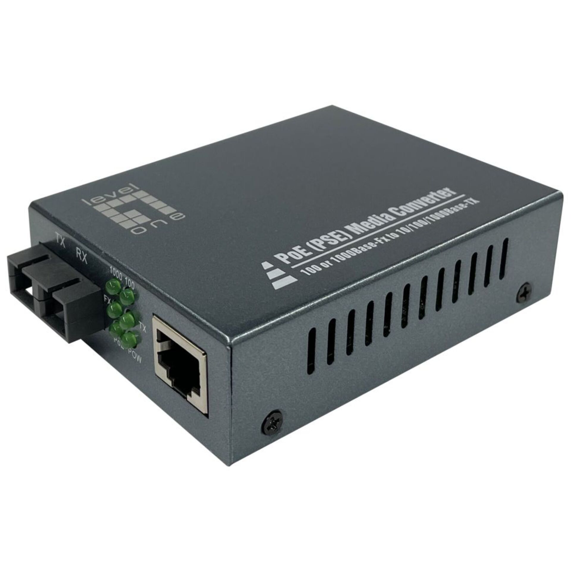 Level One GVT-2014 Gb RJ45 to SC Mediaconverter