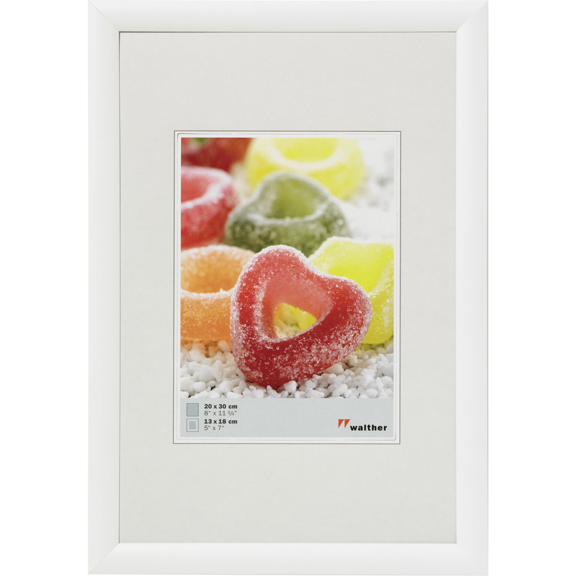 Walther Trendstyle 20x30 Resin white KP030W