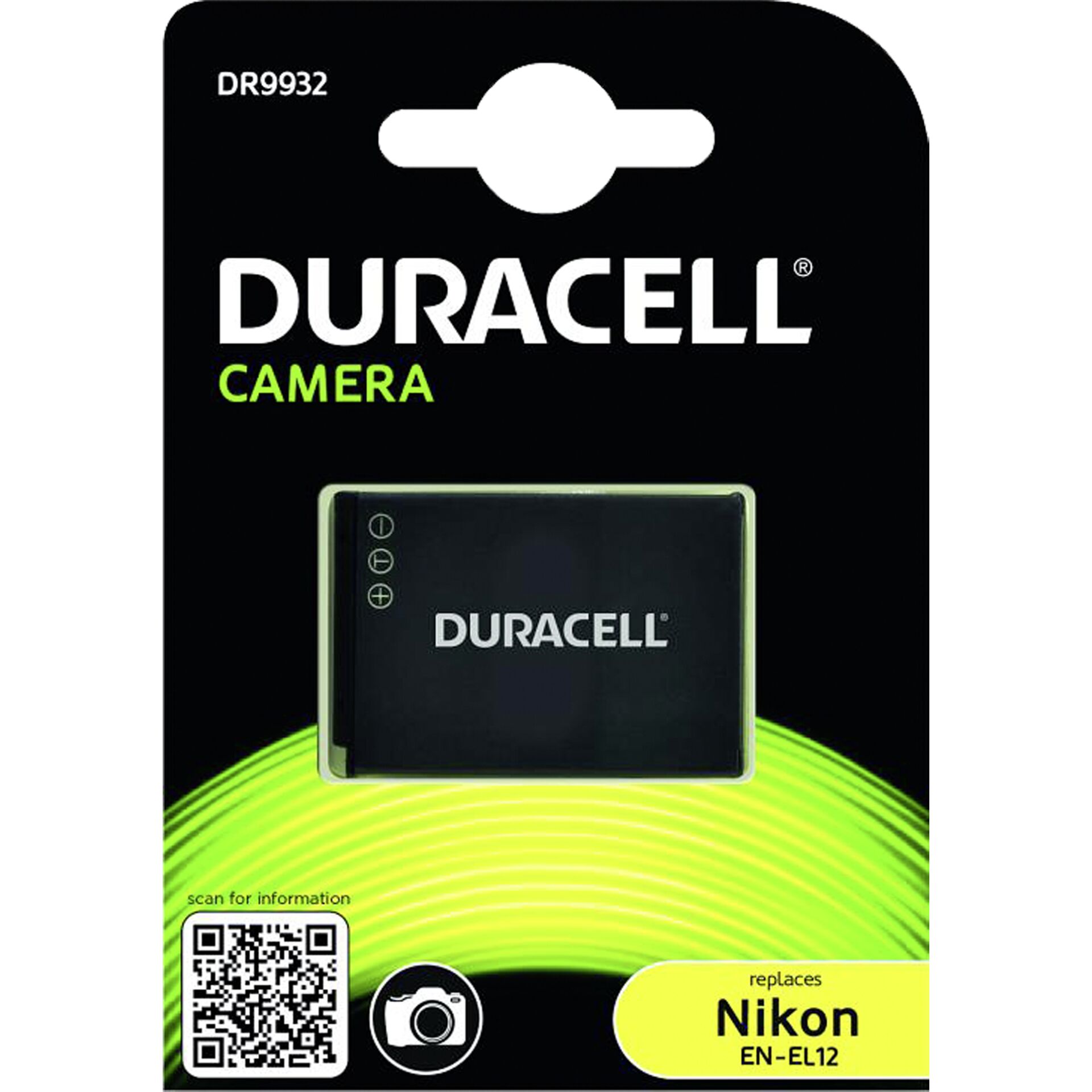 Duracell Li-Ion Akku 1000 mAh for Nikon EN-EL12