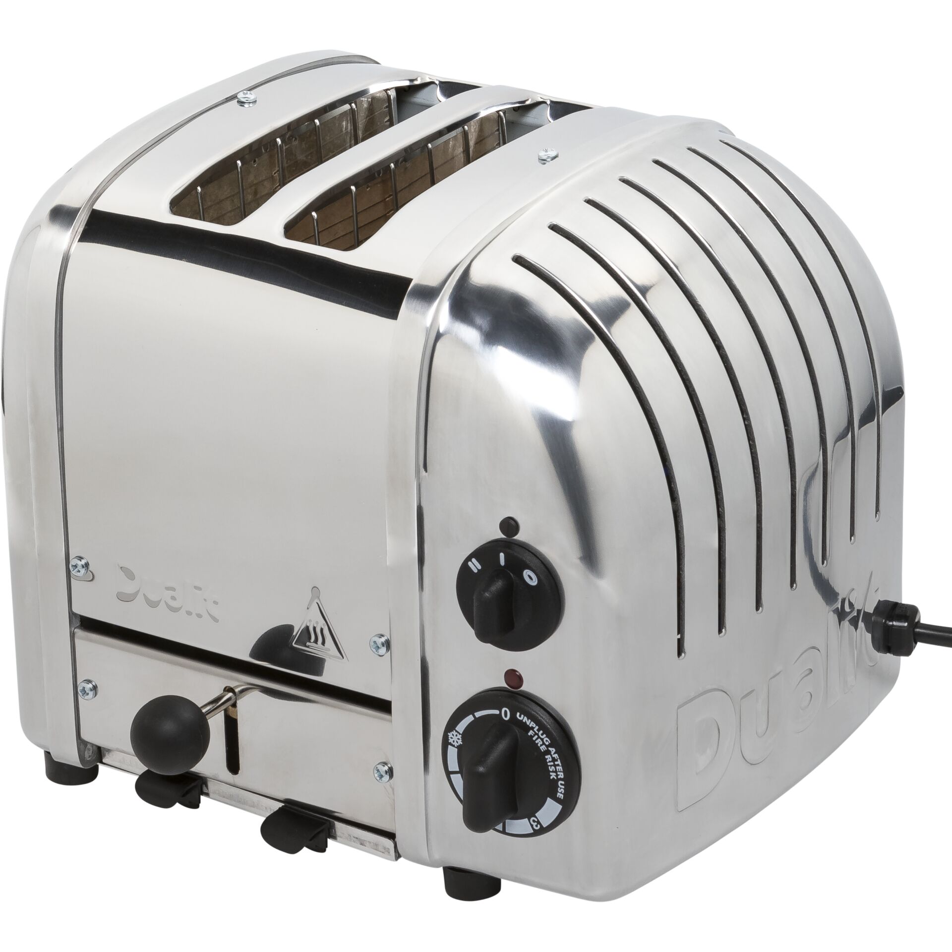 Dualit 2 Slot Toaster polished