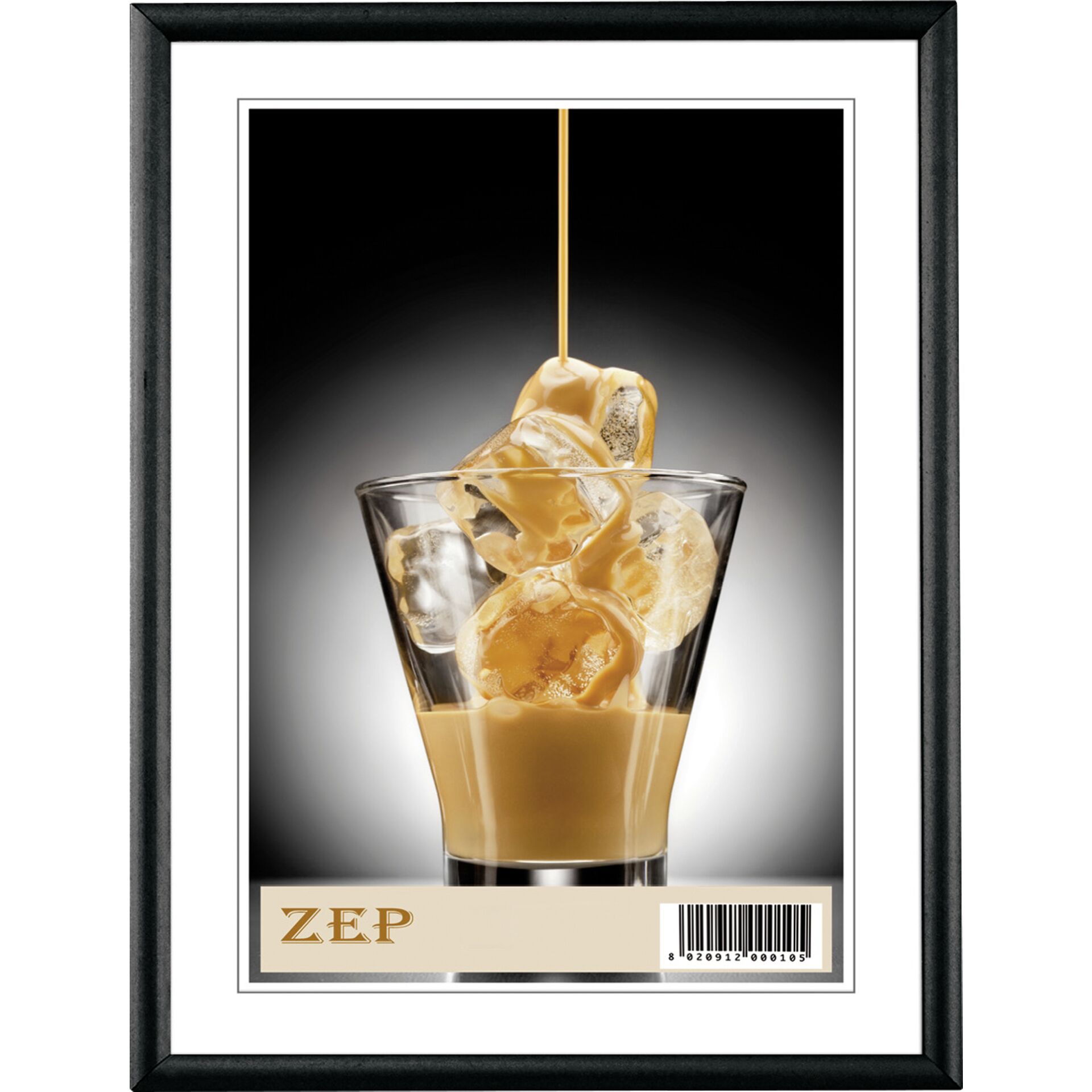 ZEP Basic black 15x20 Aluminium Frame AL1B3
