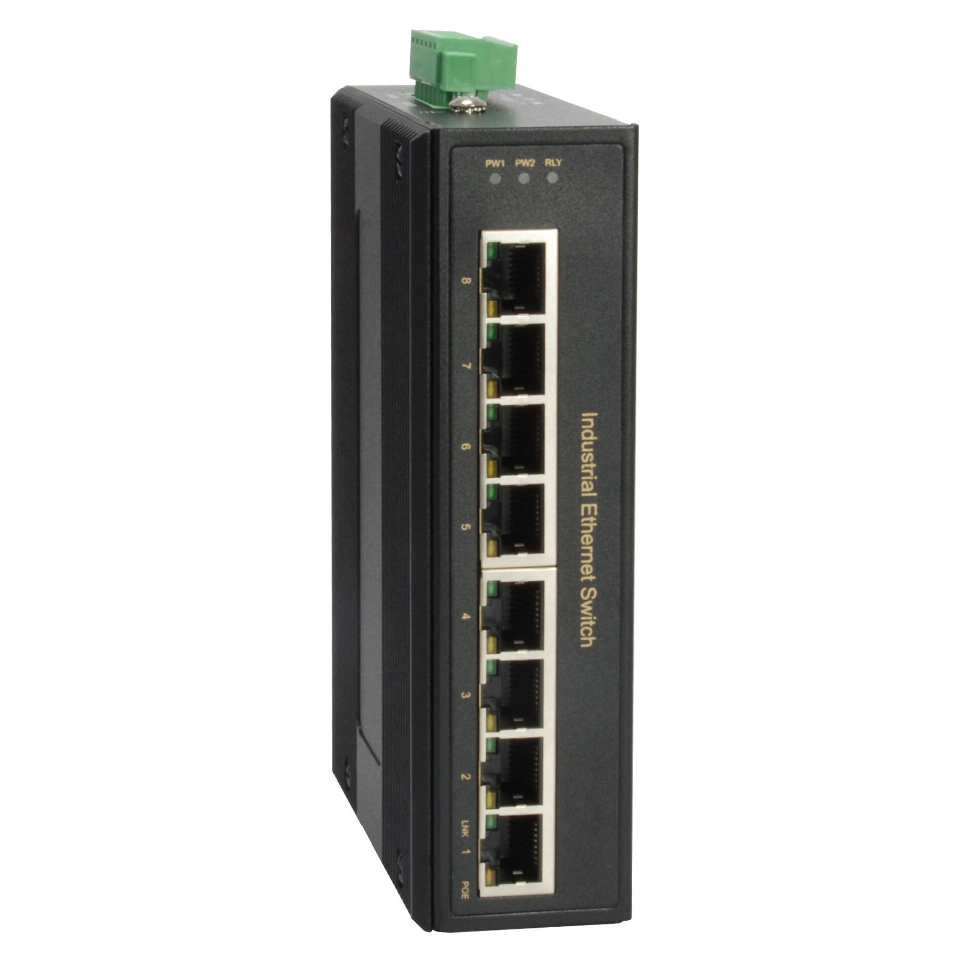 LevelOne IGP-0801 Industrial 8 Port Gigabit PoE Switch
