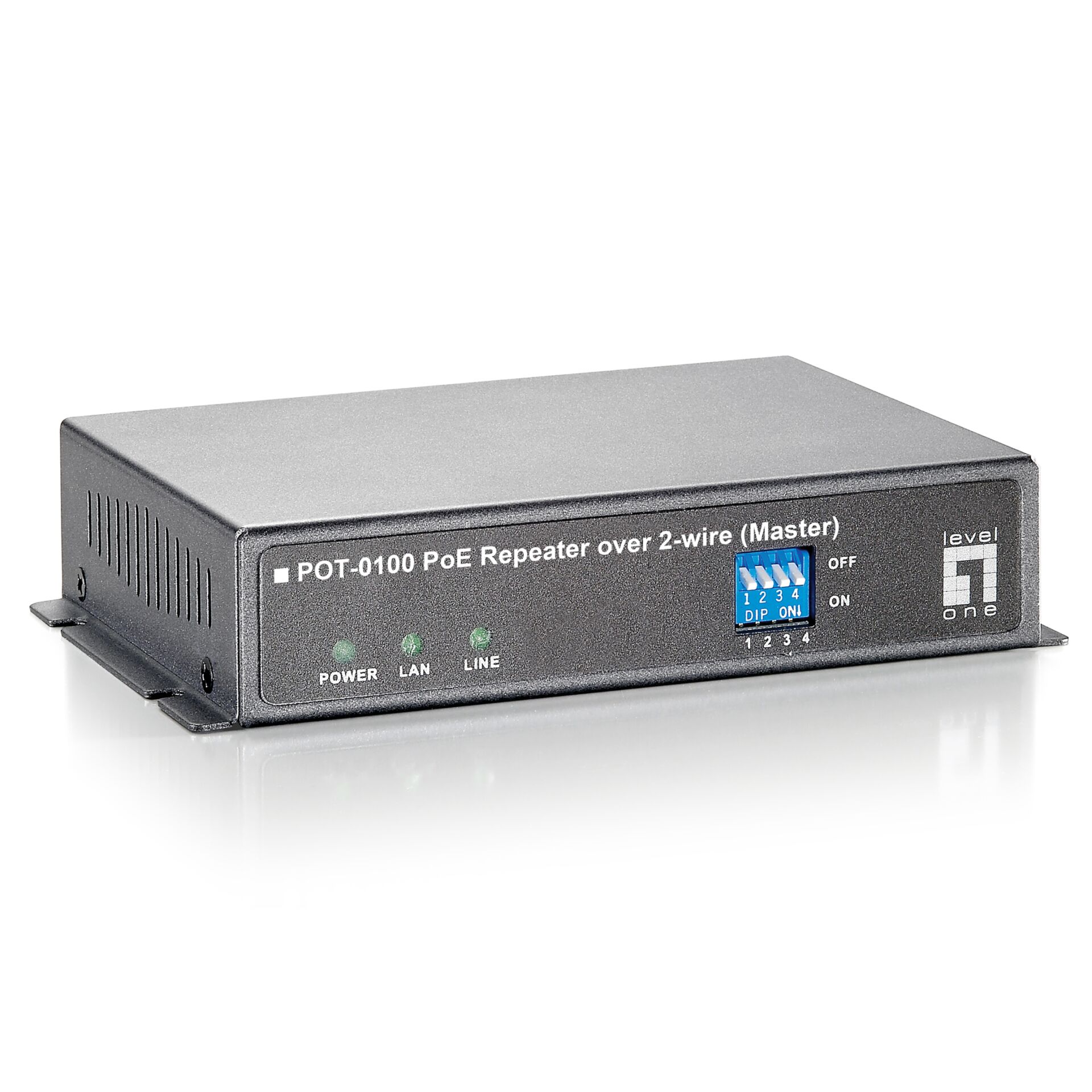 LevelOne POT-0100 PoE over 2-wire-Transmitter