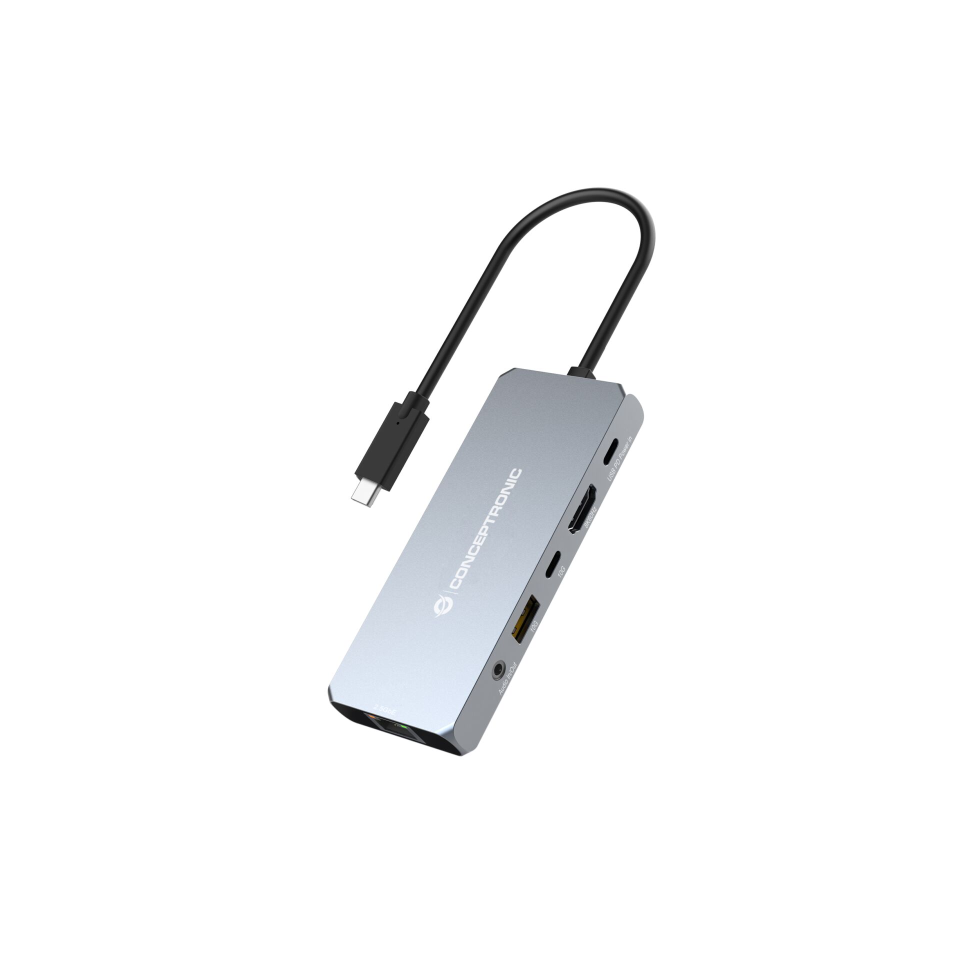 Conceptronic DONN22G 6-in-1 Docking Station