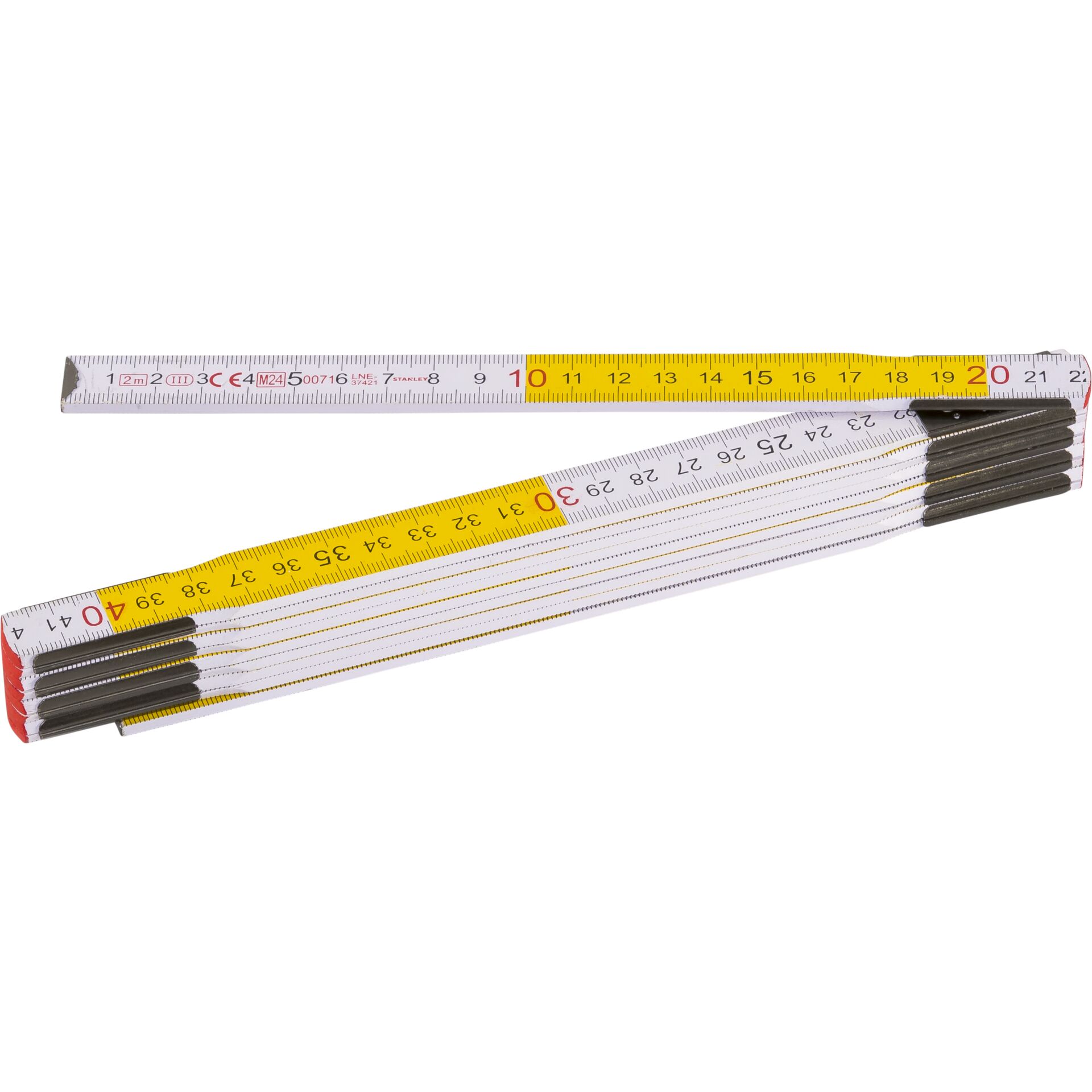 Stanley wooden ruler 2m/17mm