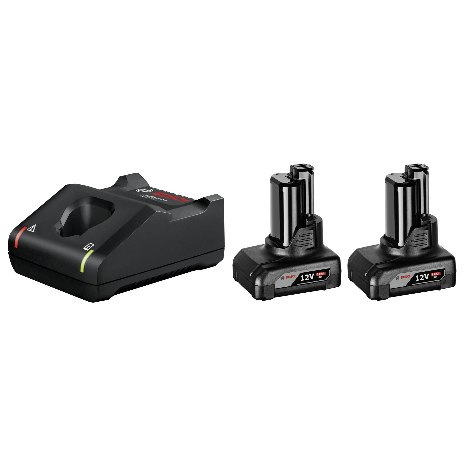 Bosch 2x 6.0Ah, GAL 12V-40 Rechargeable Battery