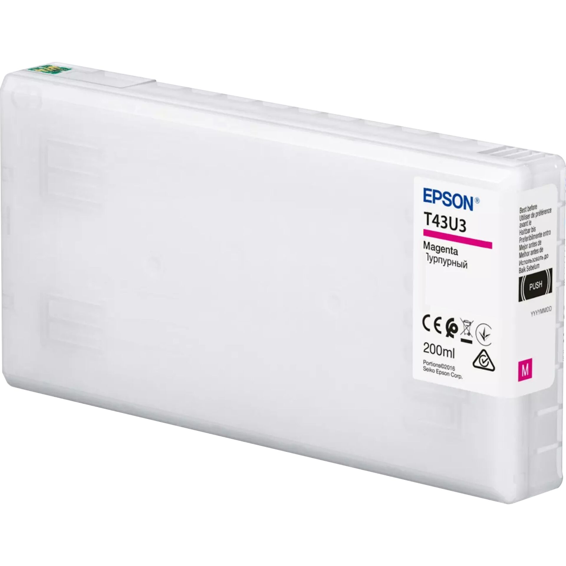 Epson Ink Cartridge magenta T 43U 200 ml T 43U34N