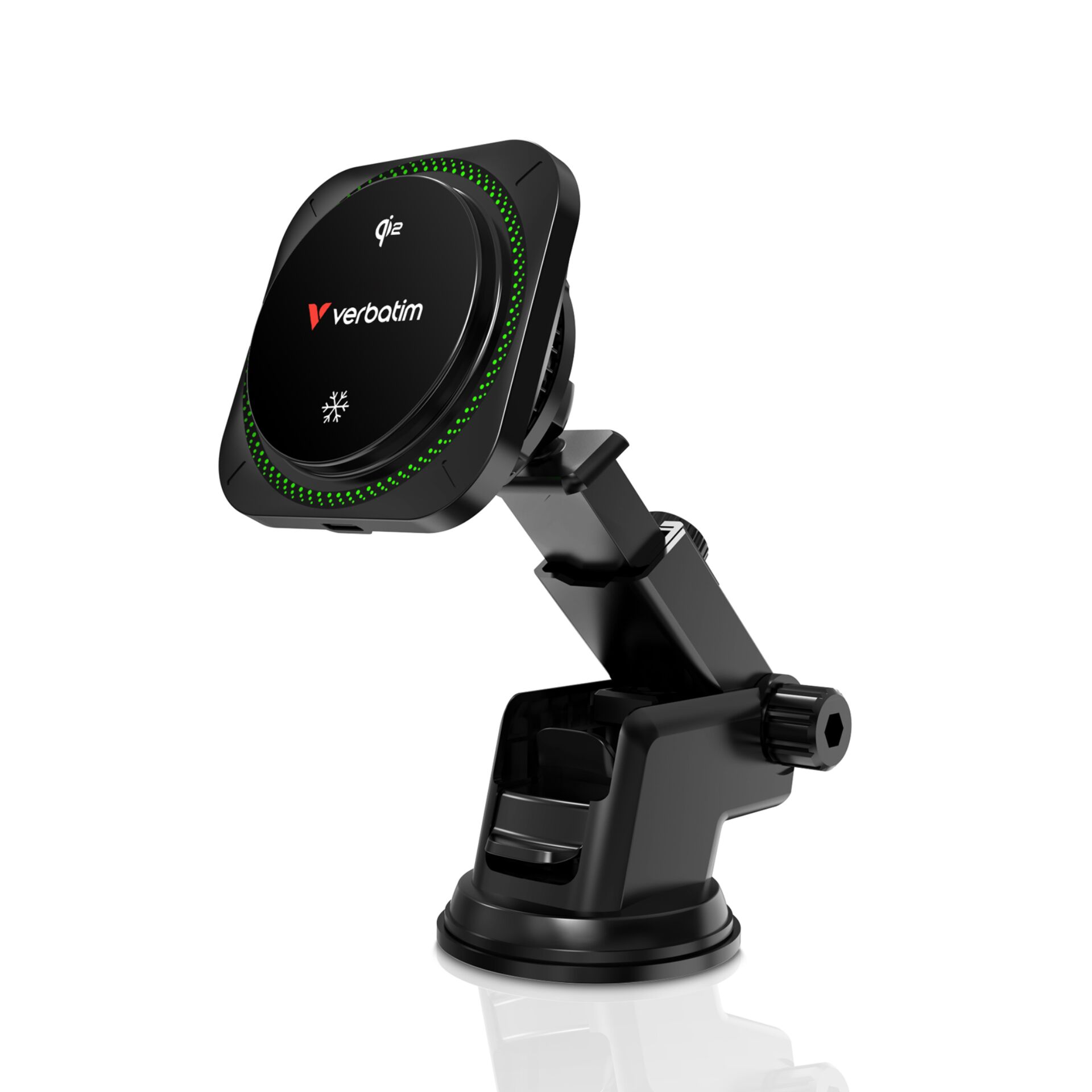 Verbatim Charge´n´Drive Magnetic Wirel.Car Charger Qi2 RGB 31860