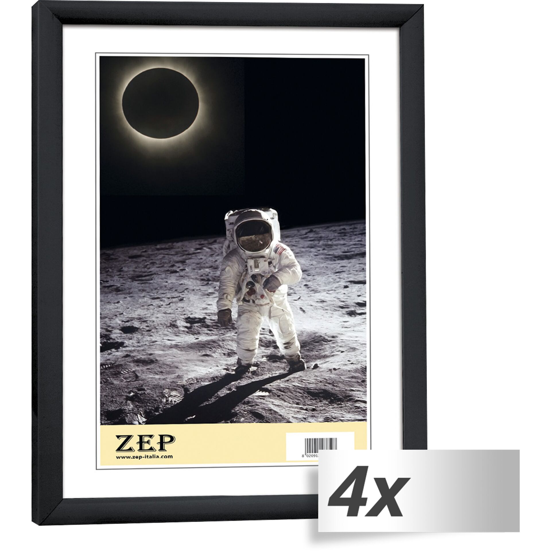 4x1 ZEP New Easy black 10x15 Resin Frame KB1