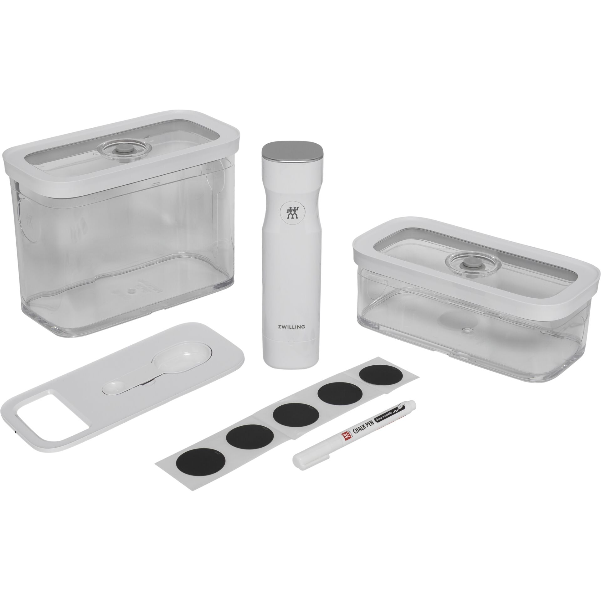 Zwilling Fresh&Save CUBE Vacuum Set 5-Piece Transparent-White