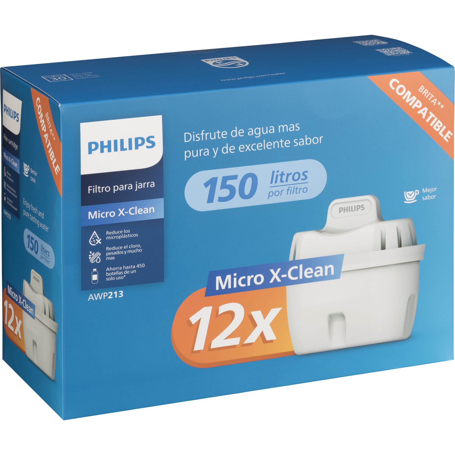 Philips Micro X-clean Water Filter Catridges 12pcs