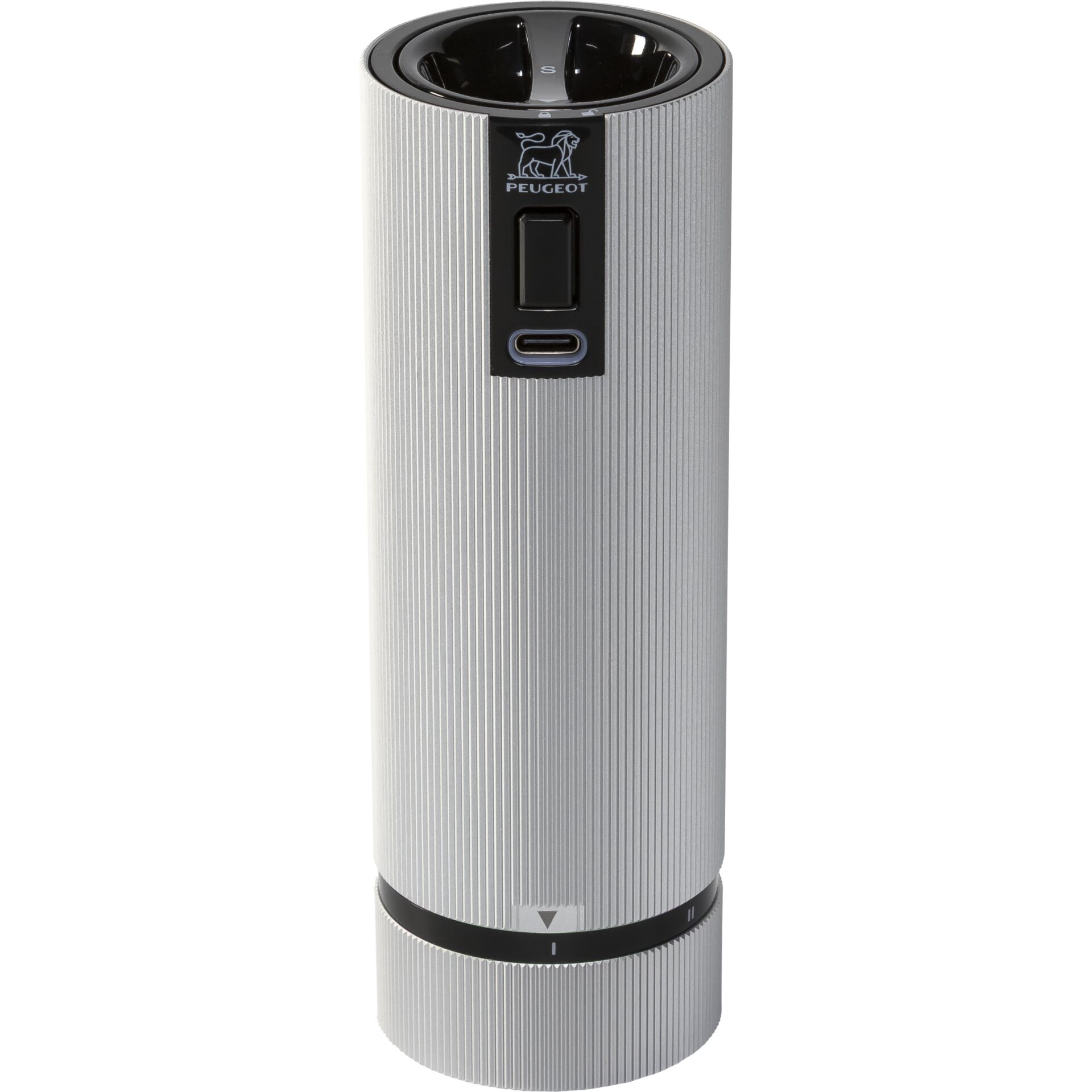Peugeot LINE Z Line Electric Alu Salt Mill 15 cm ALUMINIUM