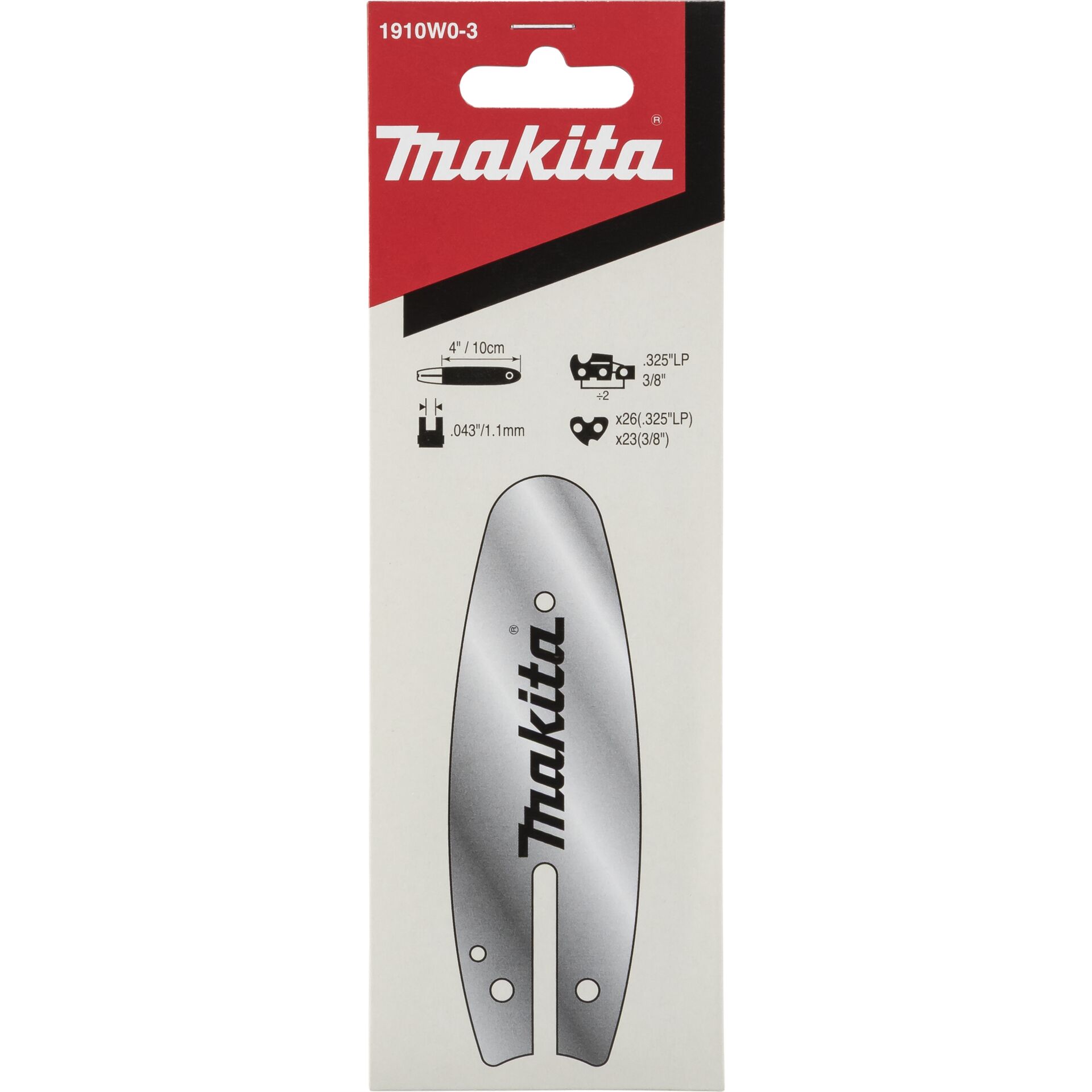 Makita Saw Rail 10 cm 1,1 mm .325