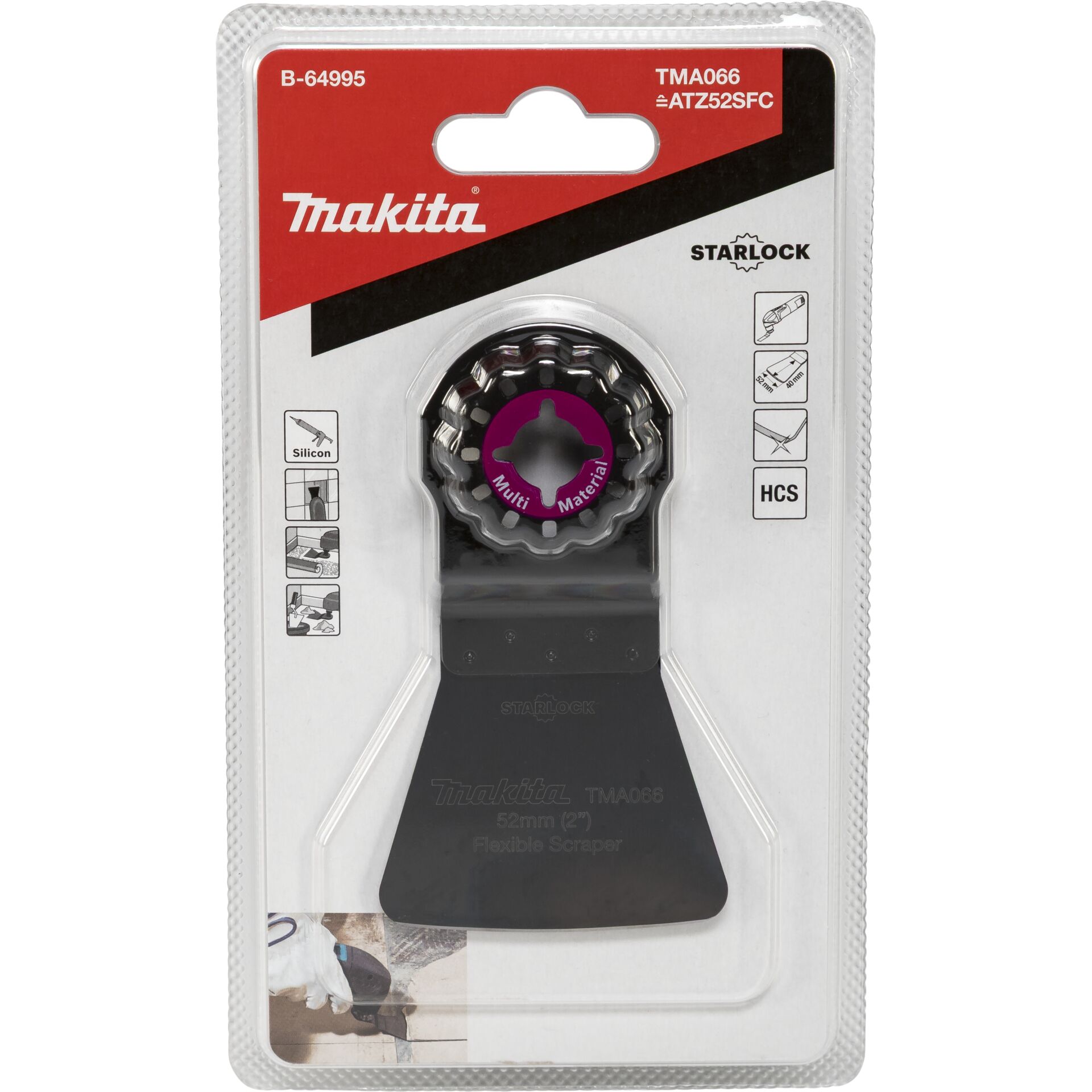 Makita Scraper Blade 52mm TMA066