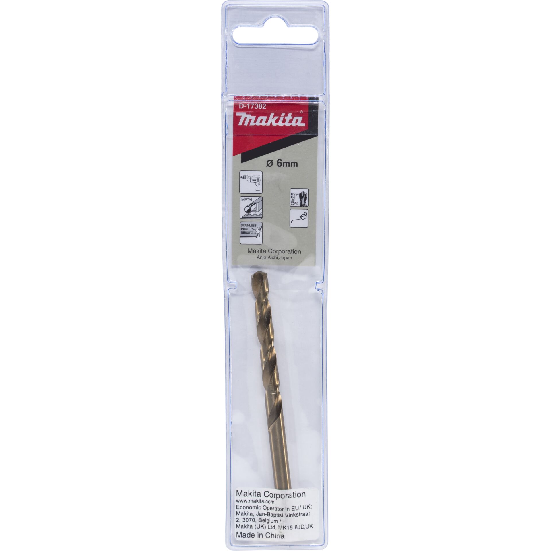 Makita HSS-Co Drill Bit 6.0x93mm