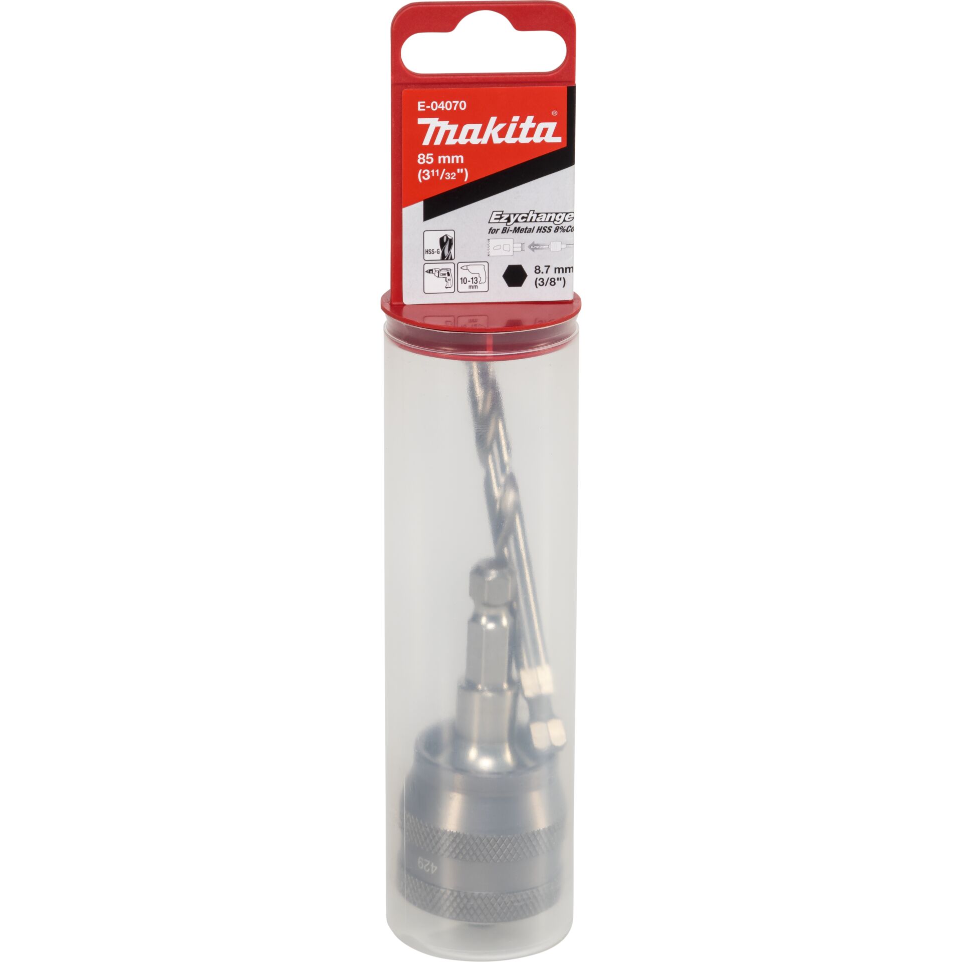 Makita EZYCHANGE Adapter + HSS Drill