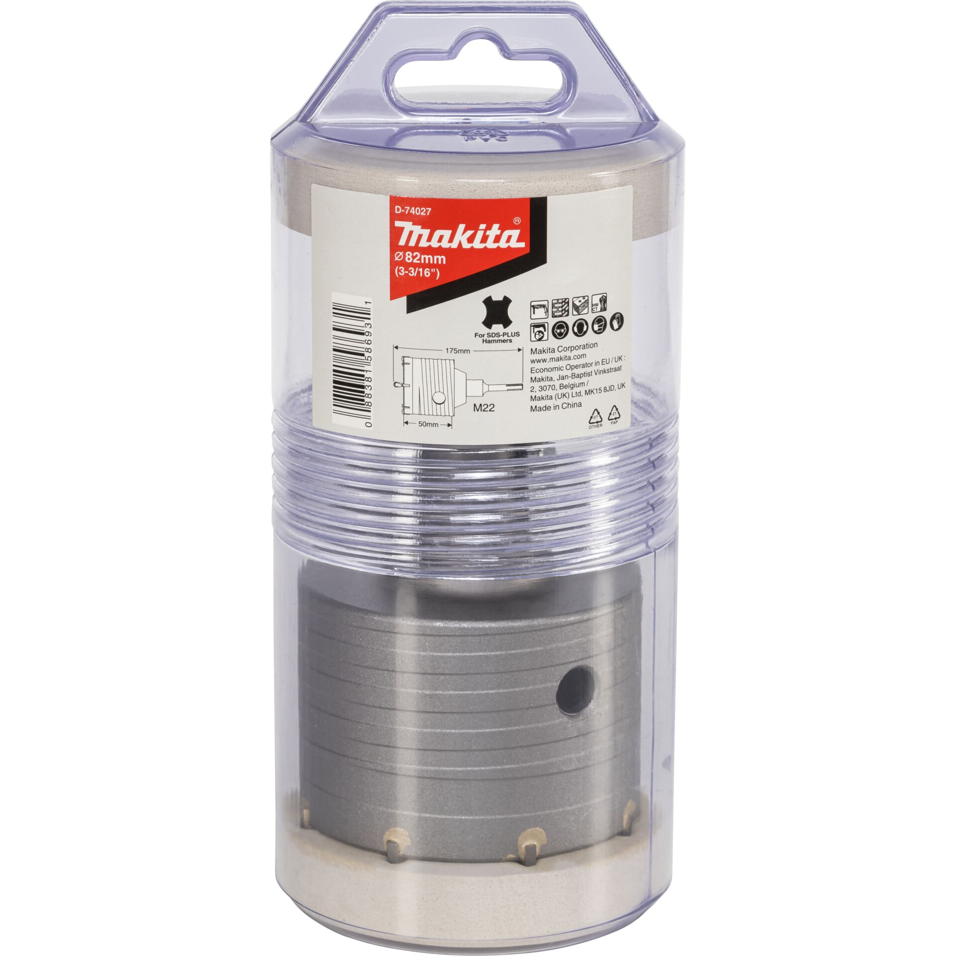 Makita Core Cutter Set SDS-PLUS 82 mm