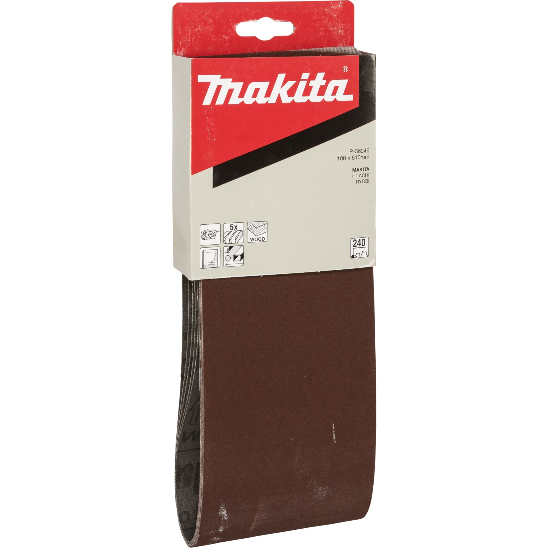Makita Sanding belt 100x610mm K240