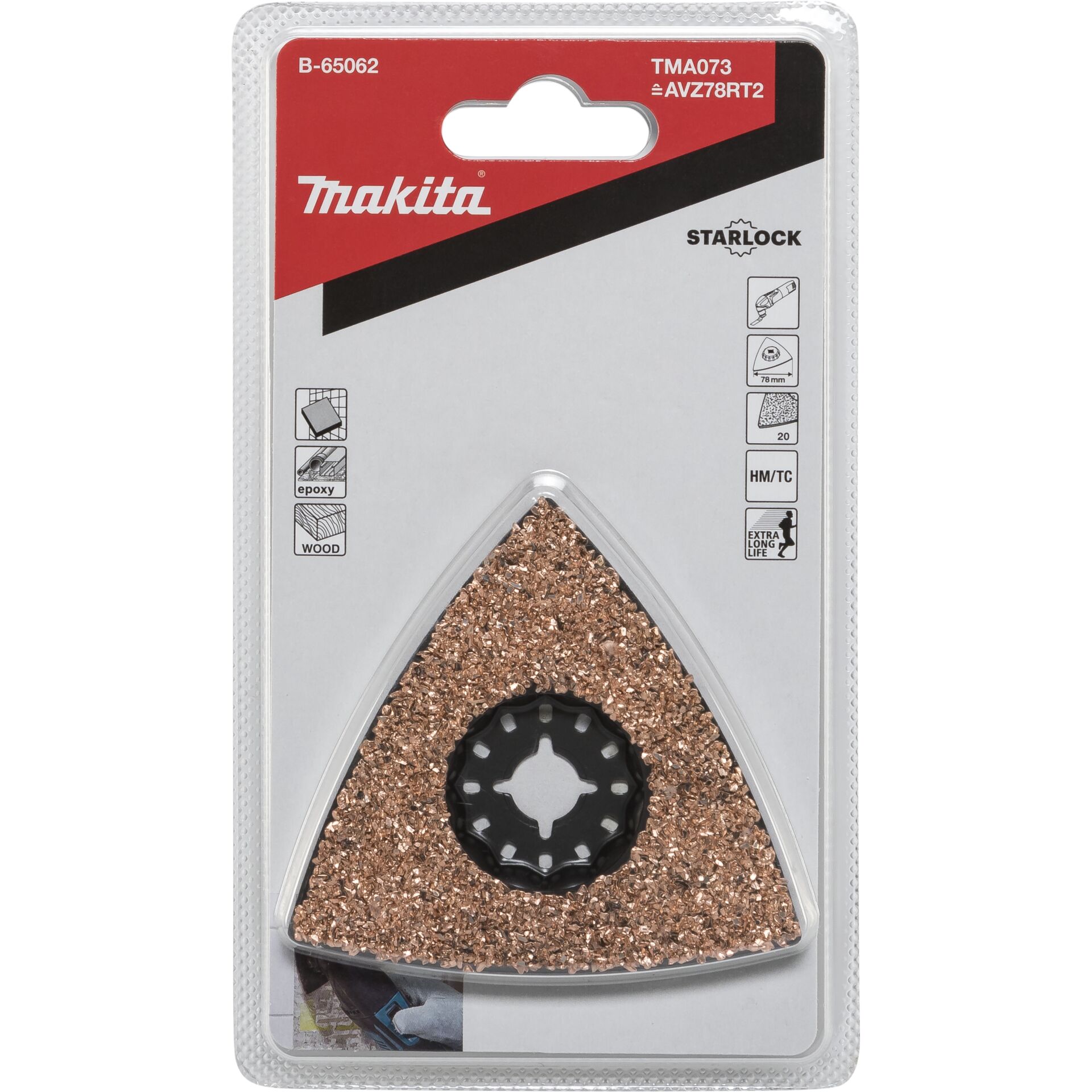 Makita Sanding Plate 78mm TMA073