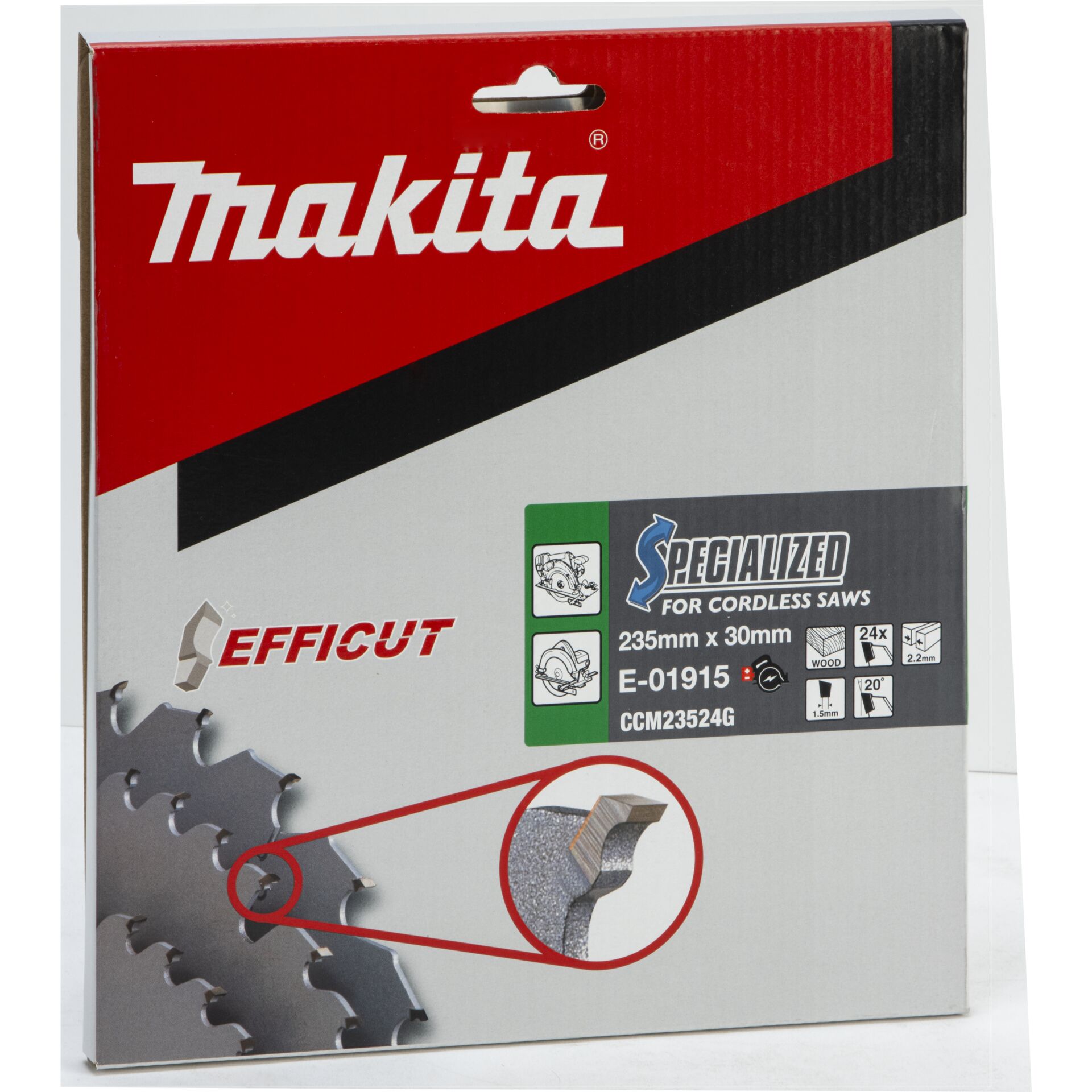 Makita EFFICUT Saw Blade 235x30mm, 24T
