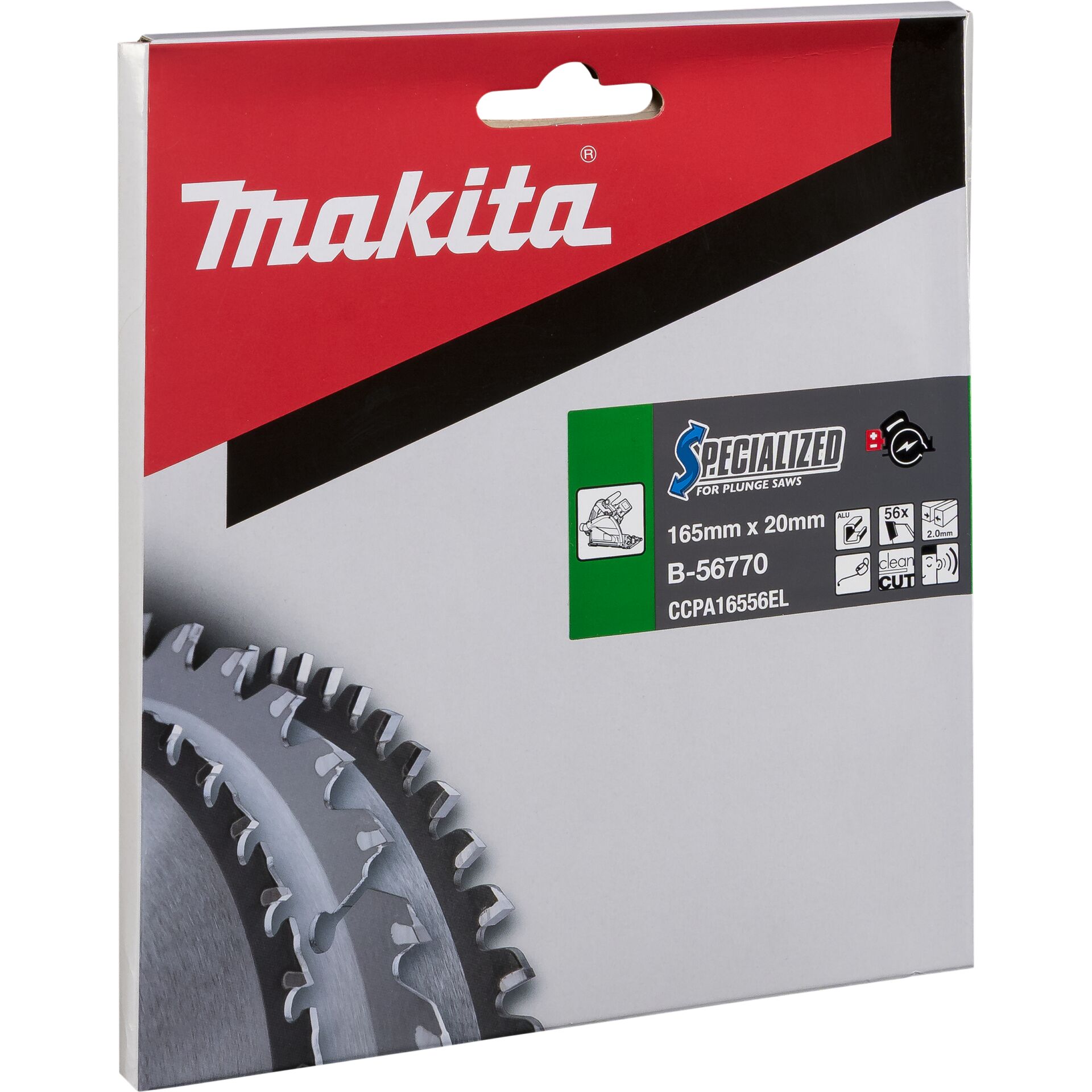 Makita SPECIALIZED Saw Blade 165x20mm 56T