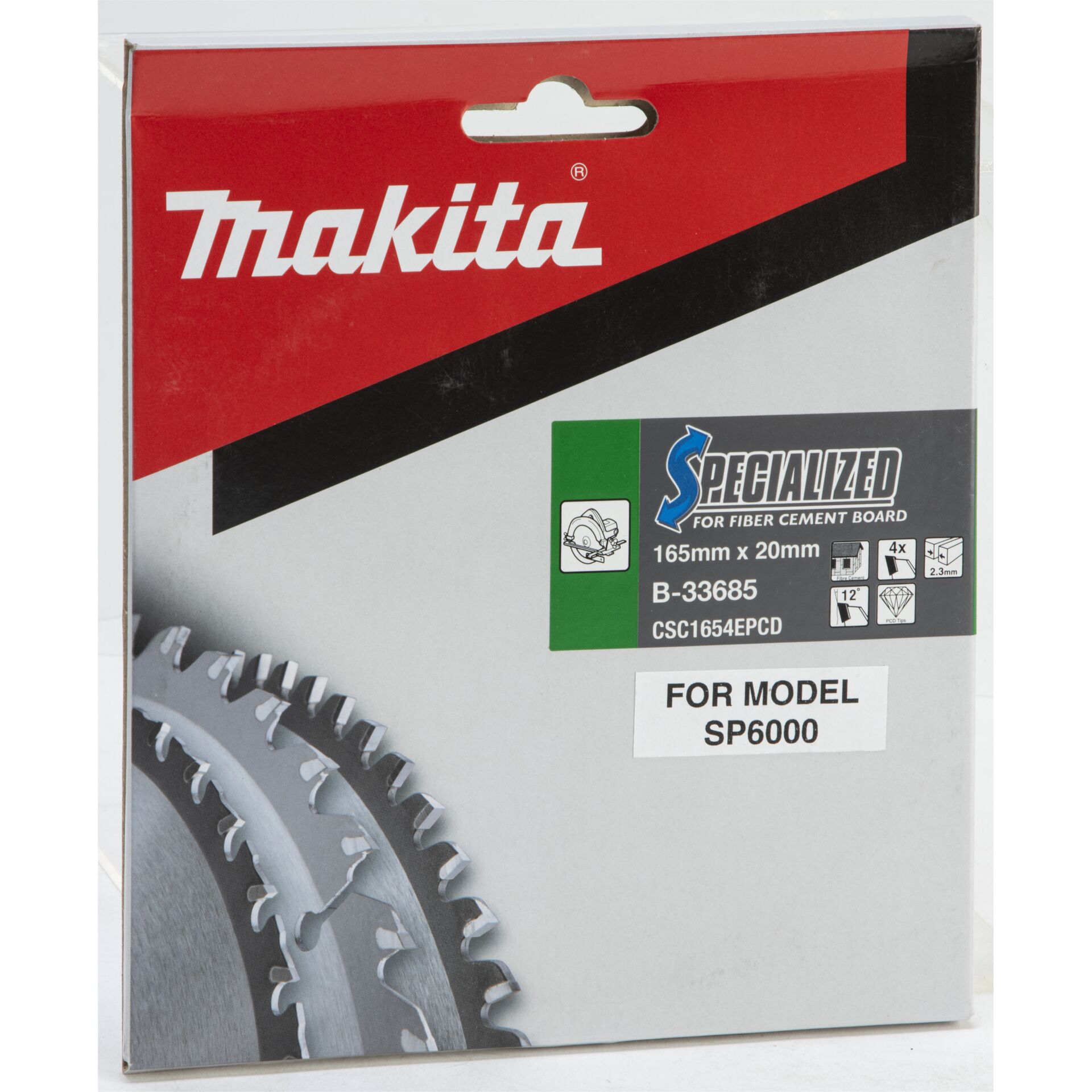 Makita SPECIALIZED Saw Blade 165x20x4Z