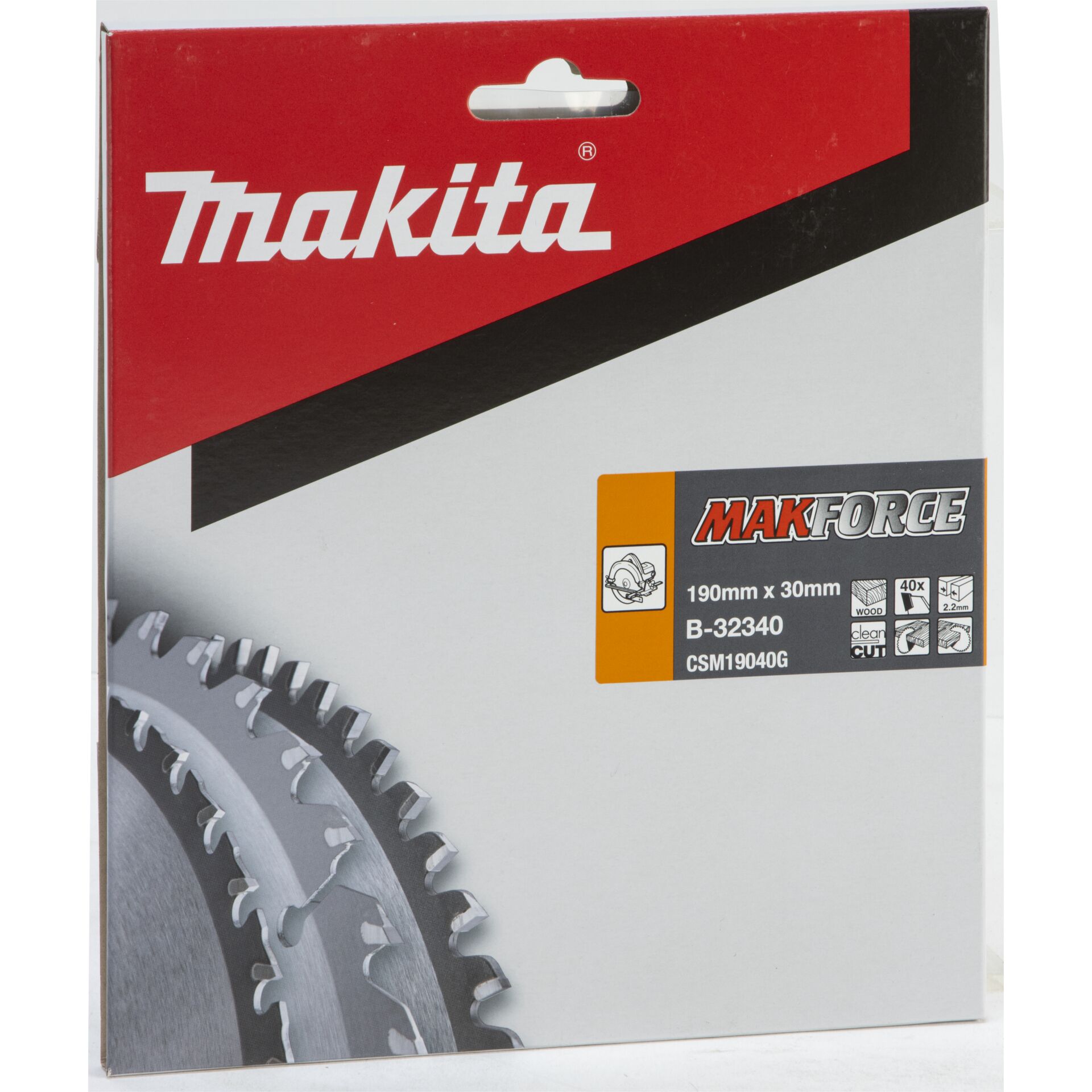 Makita MAKFORCE Saw Blade 190x30x40Z