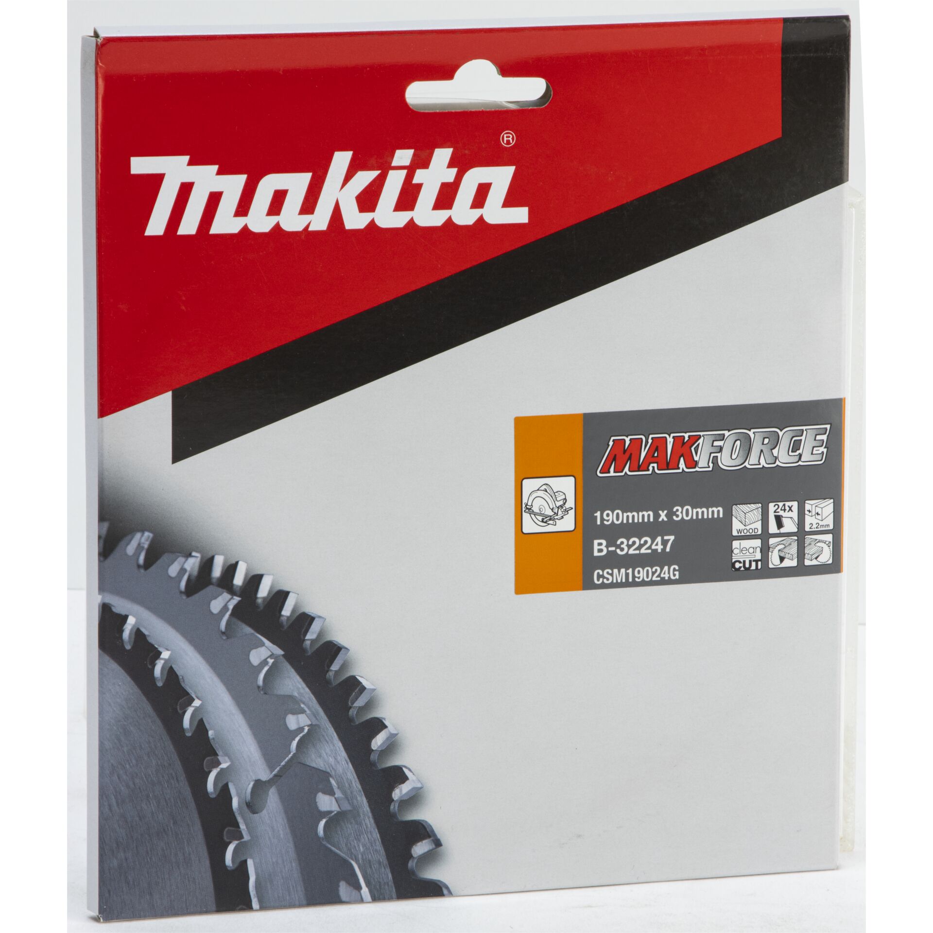 Makita MAKFORCE Saw Blade 190x30x24Z